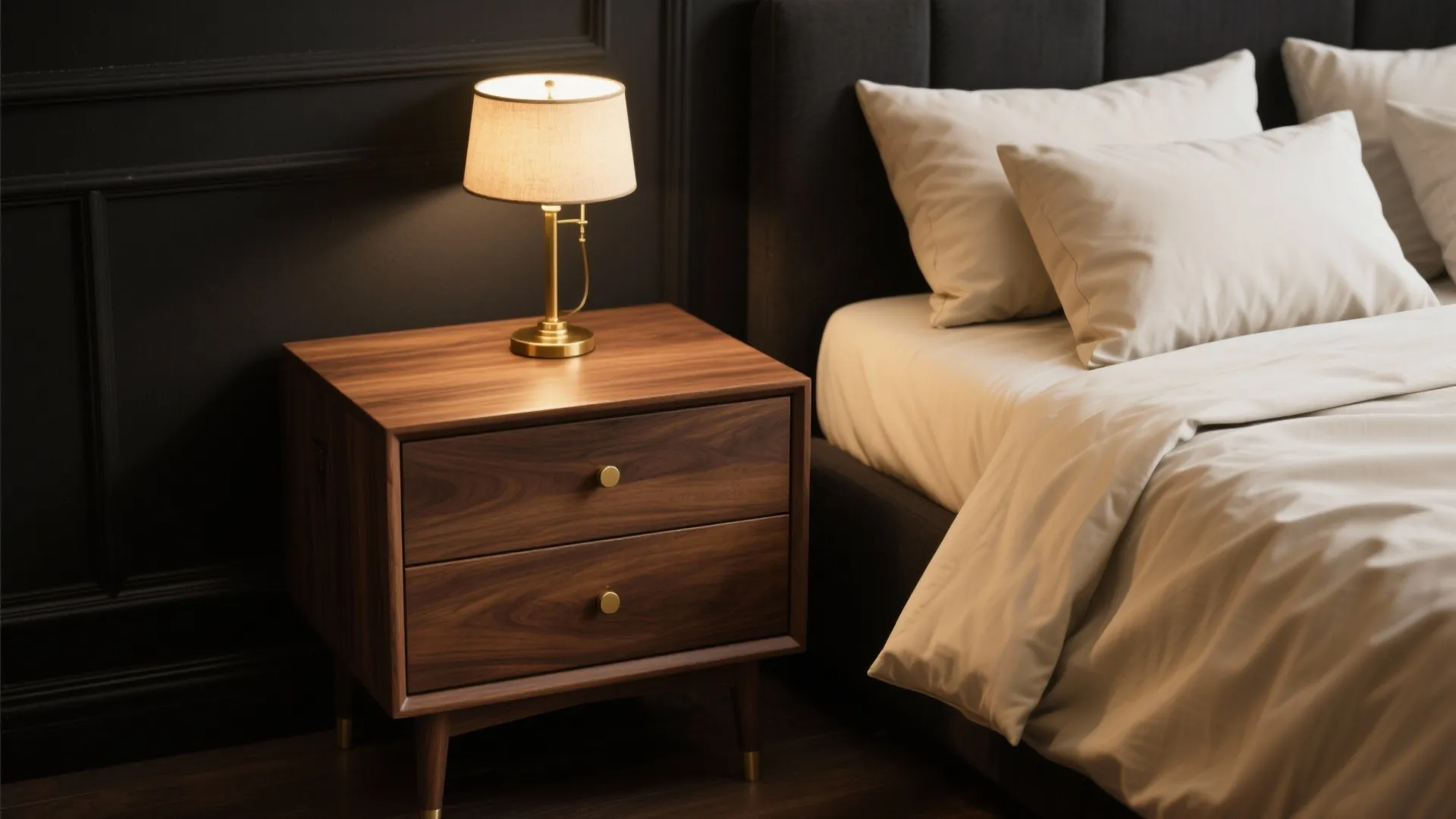 2. Contrast with Natural Wood and Warm Metals