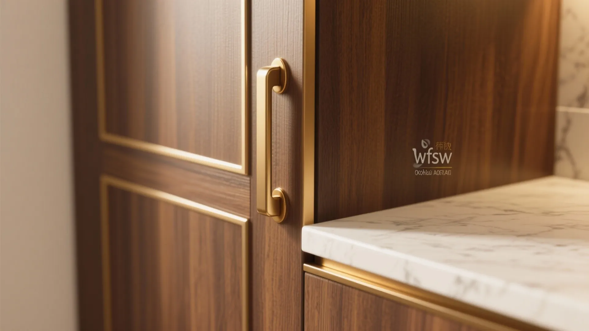 Warm wood accents for homely vibe