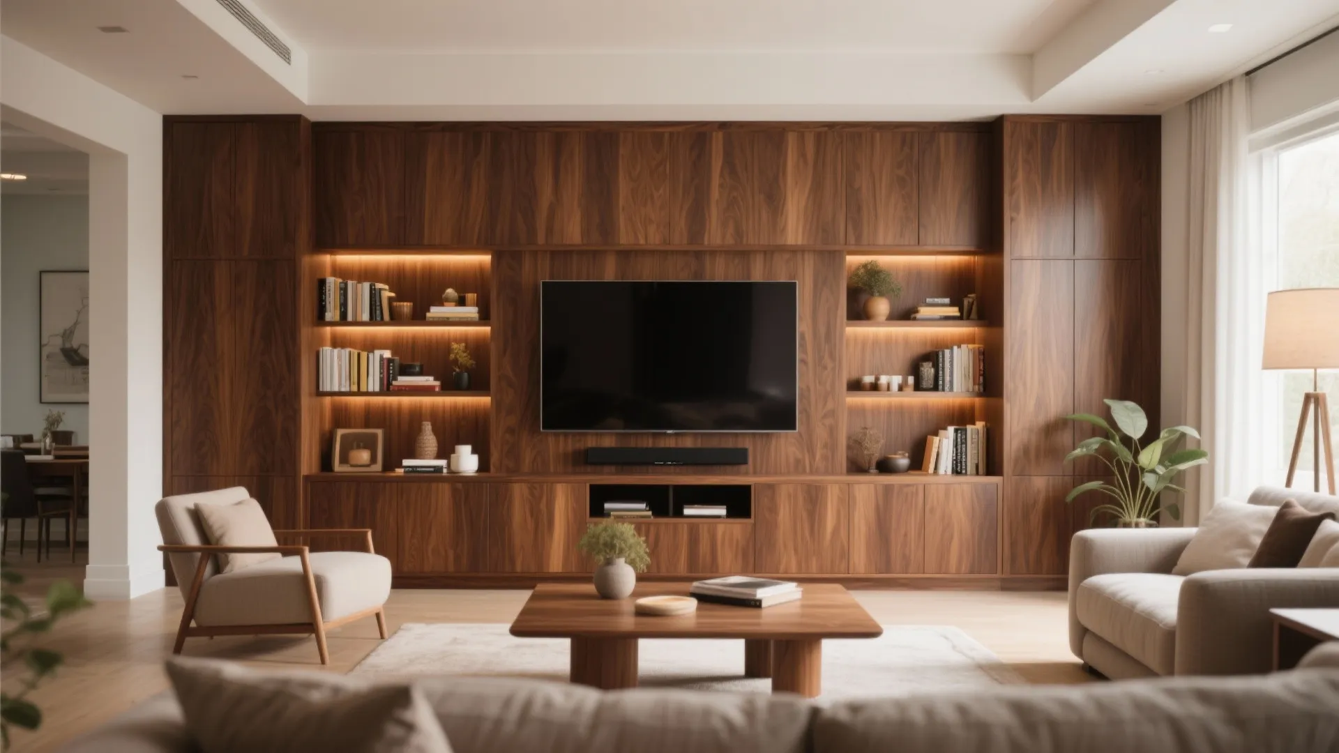 Built-in Cabinet Wall