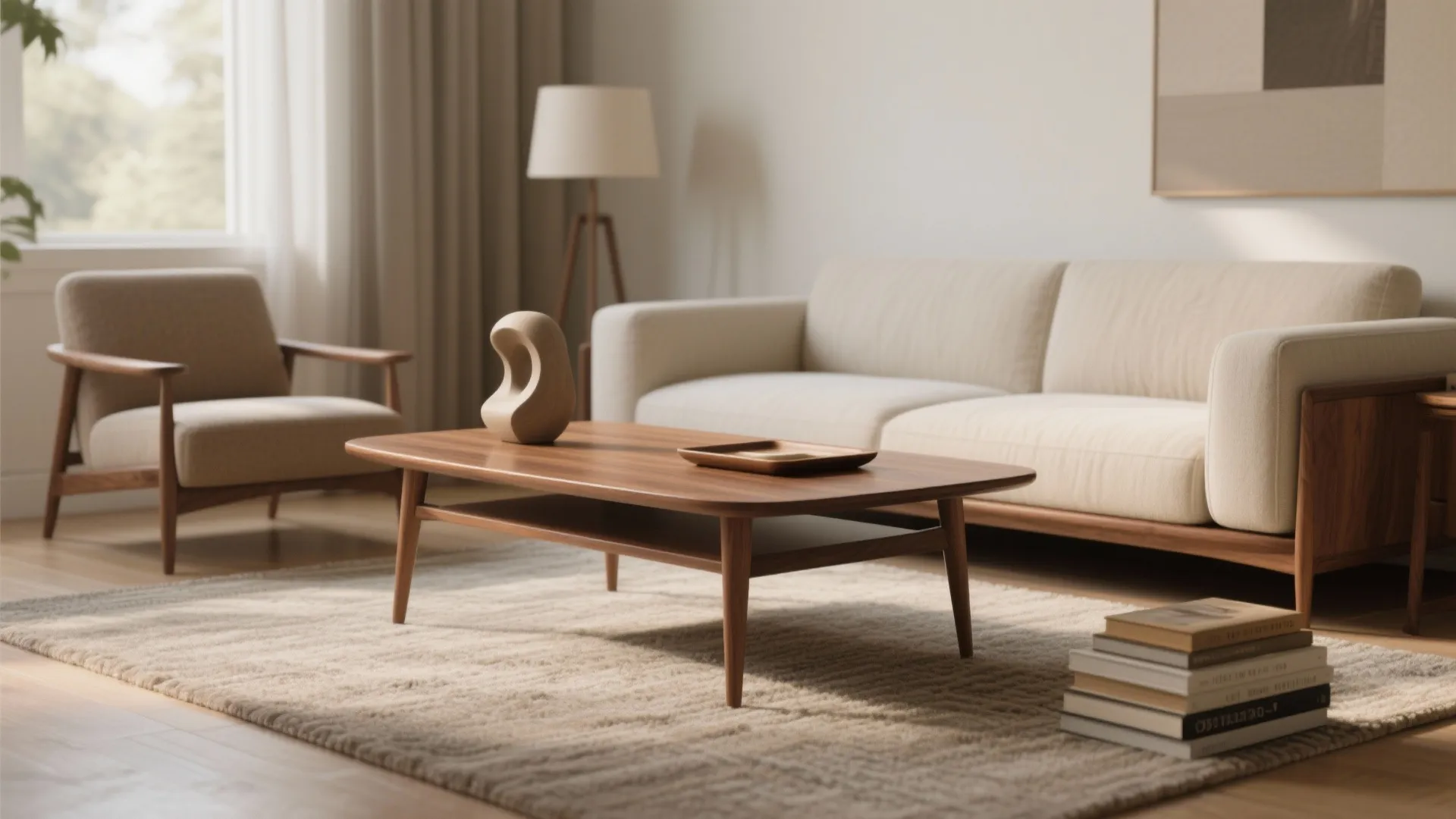 DIY Mid Century Modern Coffee Table: Step-by-Step Guide: 1 Minute to Learn the Fast-Track Way to Create a Retro Centerpiece