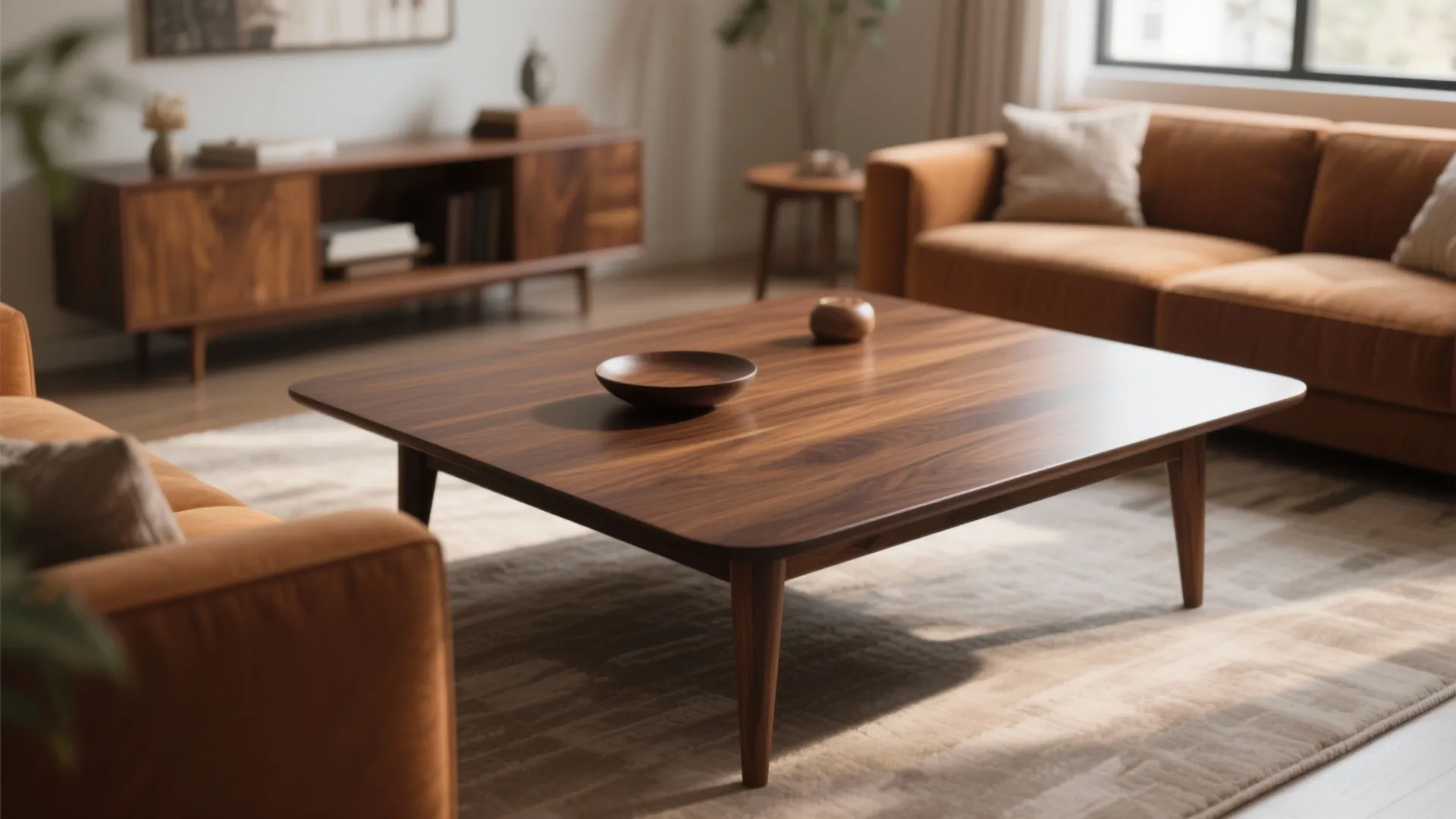 Dark Wood Coffee Tables