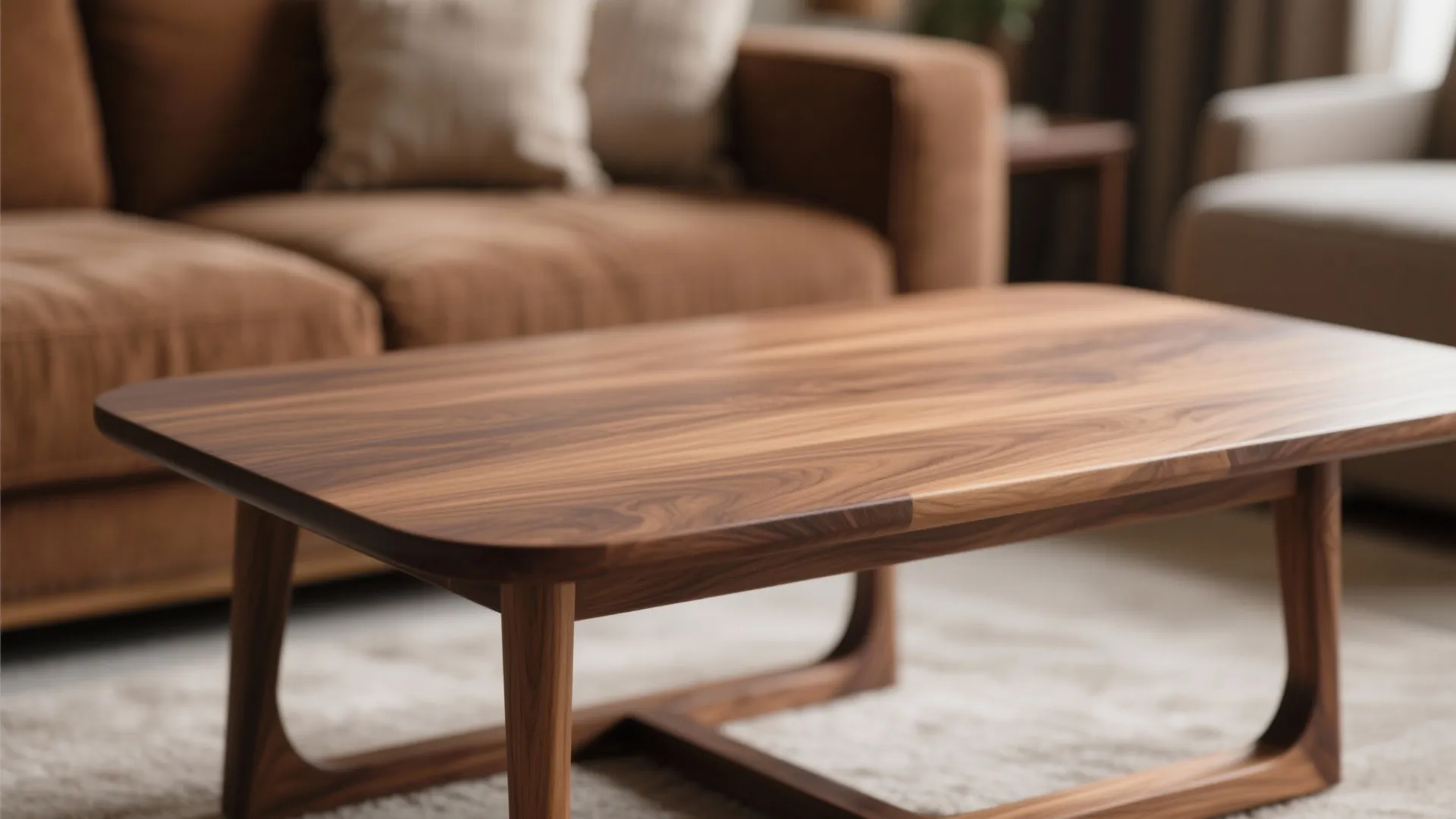 Wooden Coffee Table Warmth