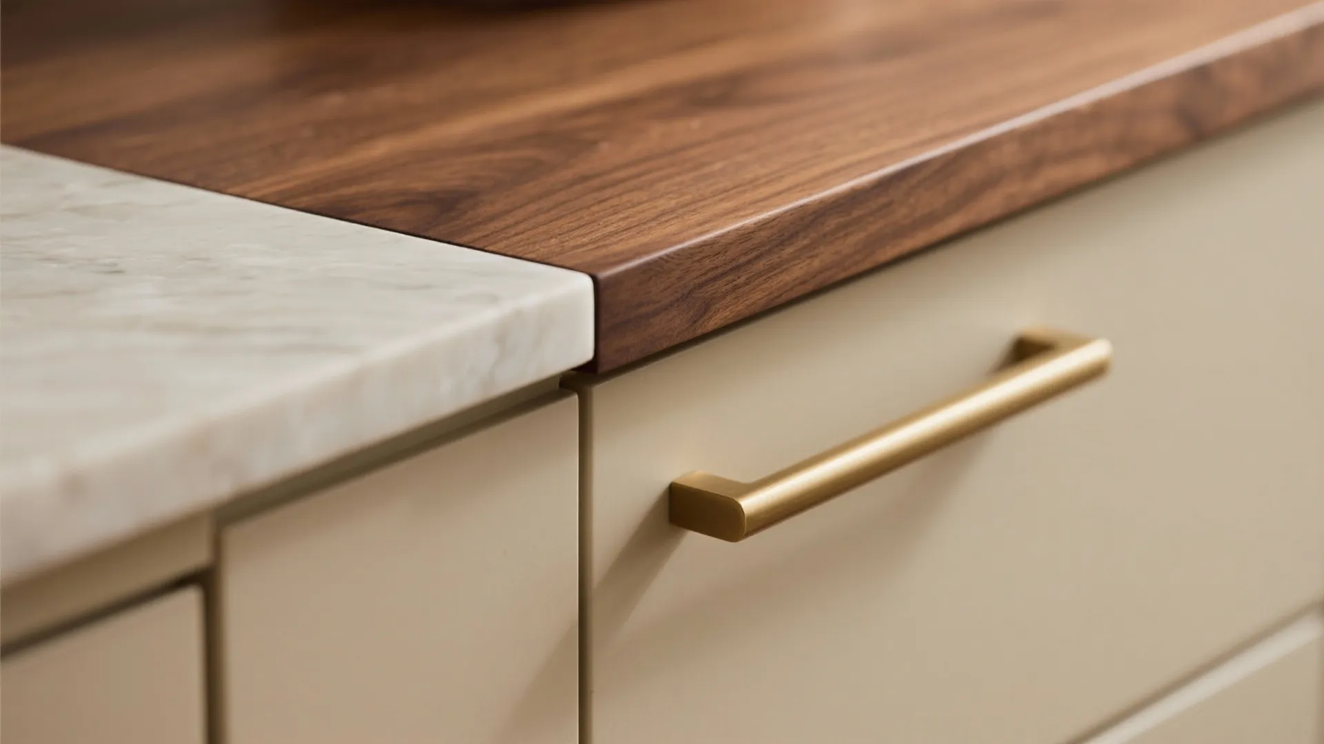 Warm wood accents for a homely vibe