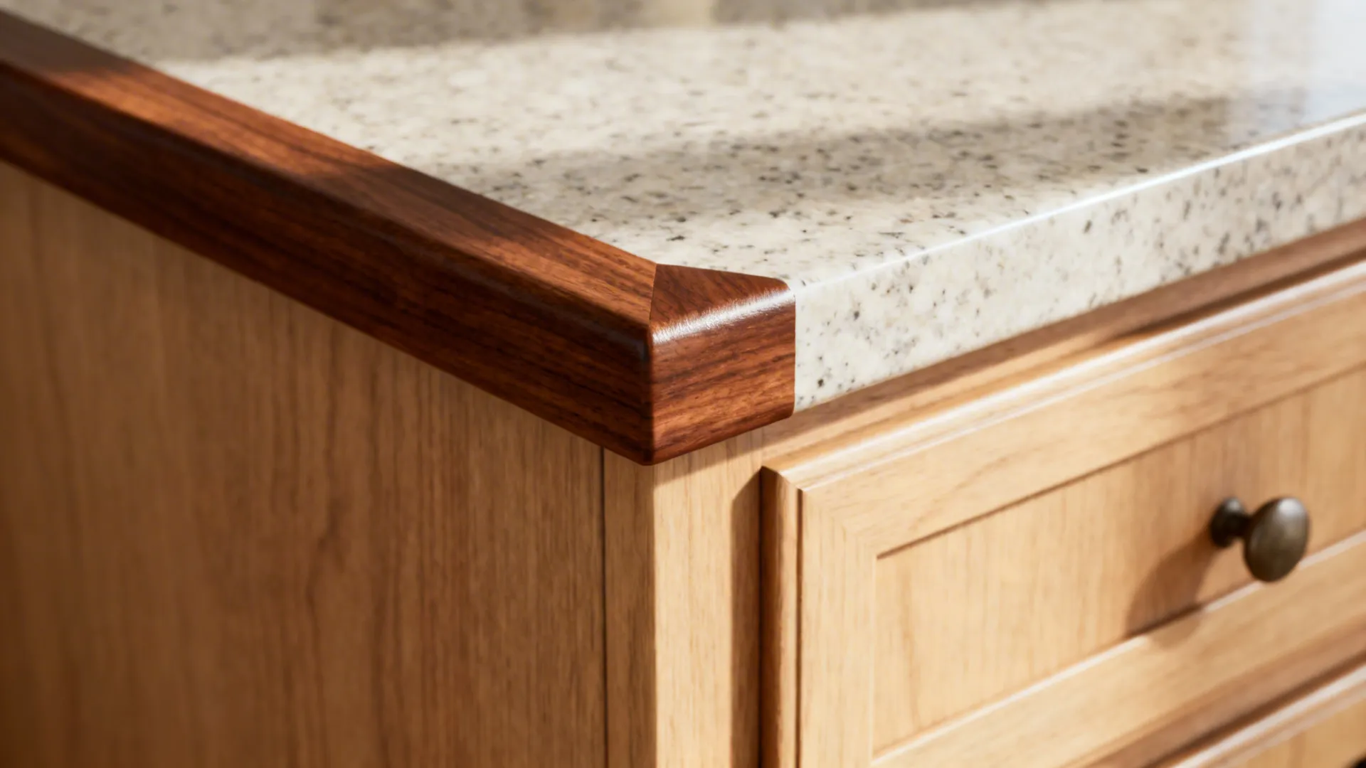 Warm Wood Elements Without Visual Bulk