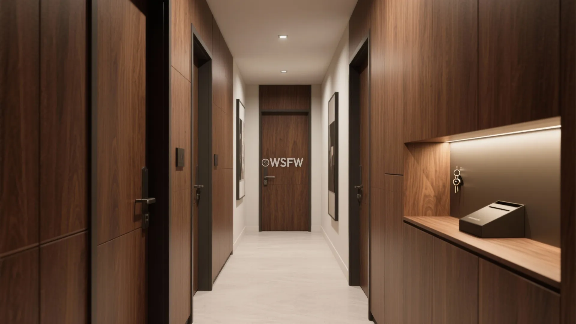 Artful Storage and Bespoke Craft for City Luxury