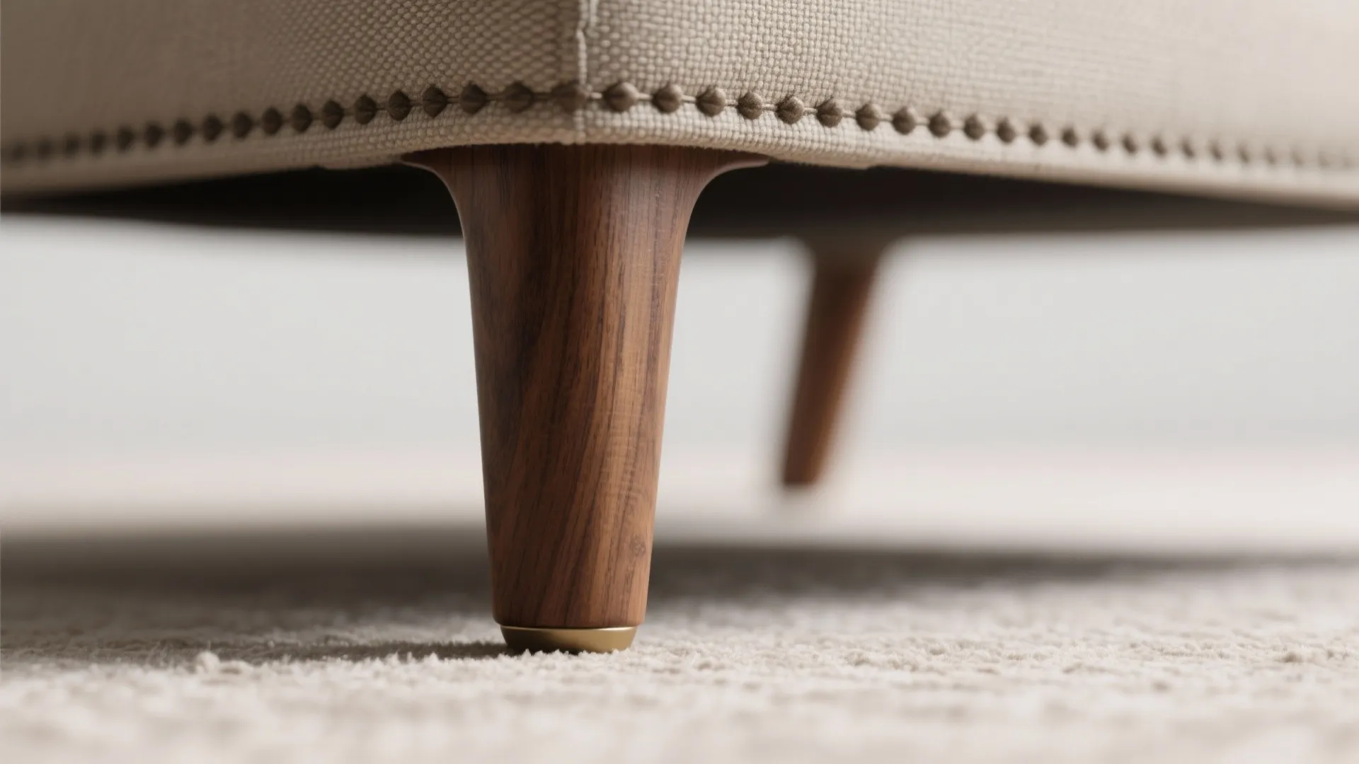 1) Slim-legged accent chairs with open bases