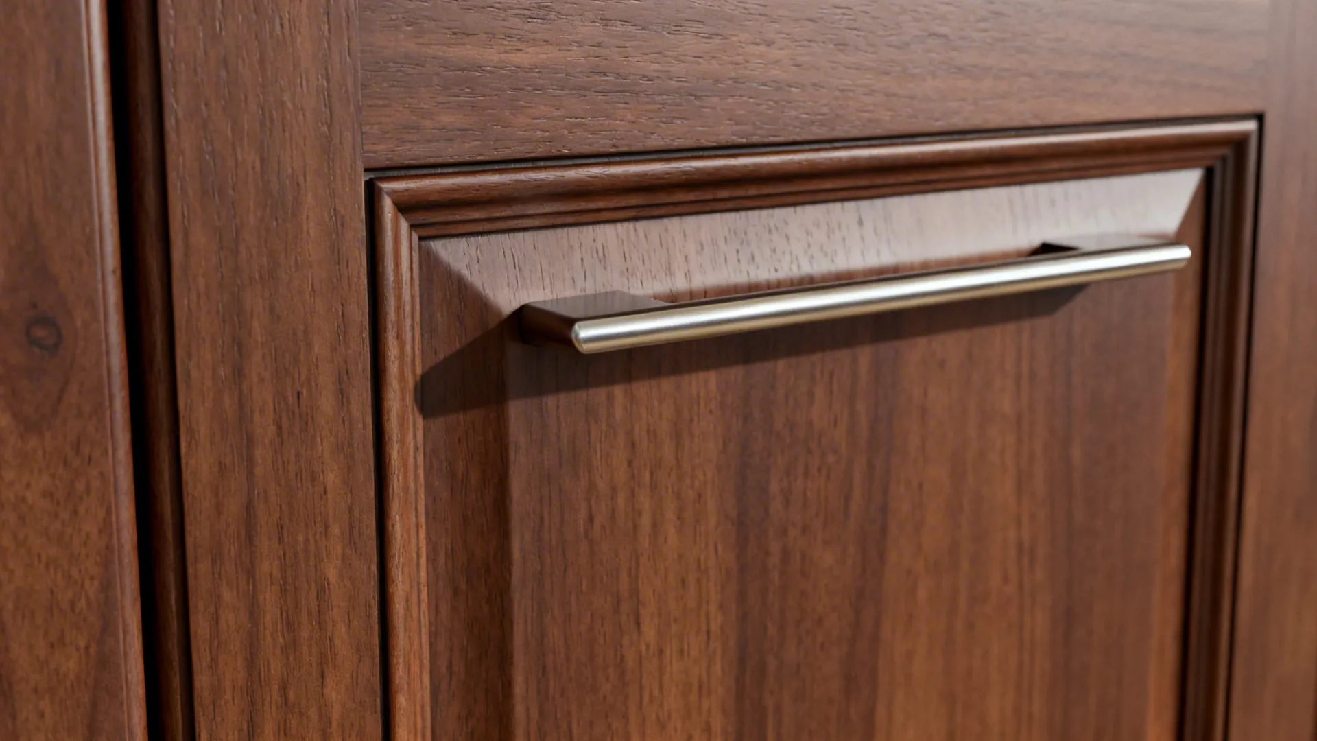 Slab Walnut With Matte Finish