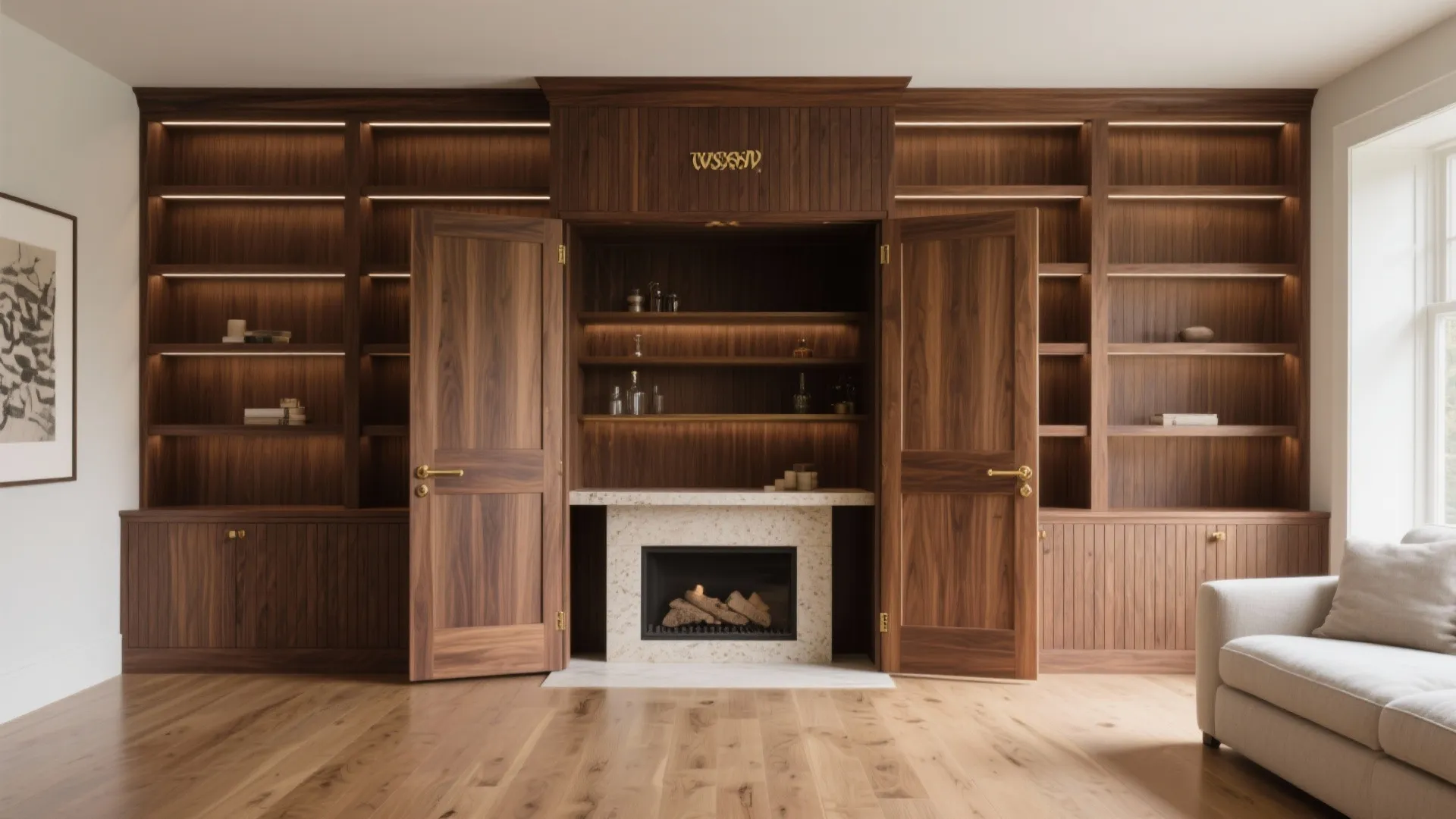 Bespoke Millwork That Doubles as Architecture