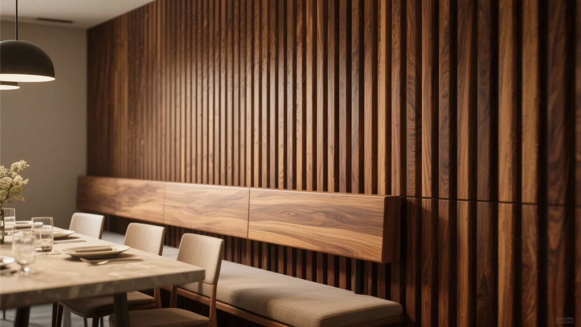 3. Textured Wall Panels