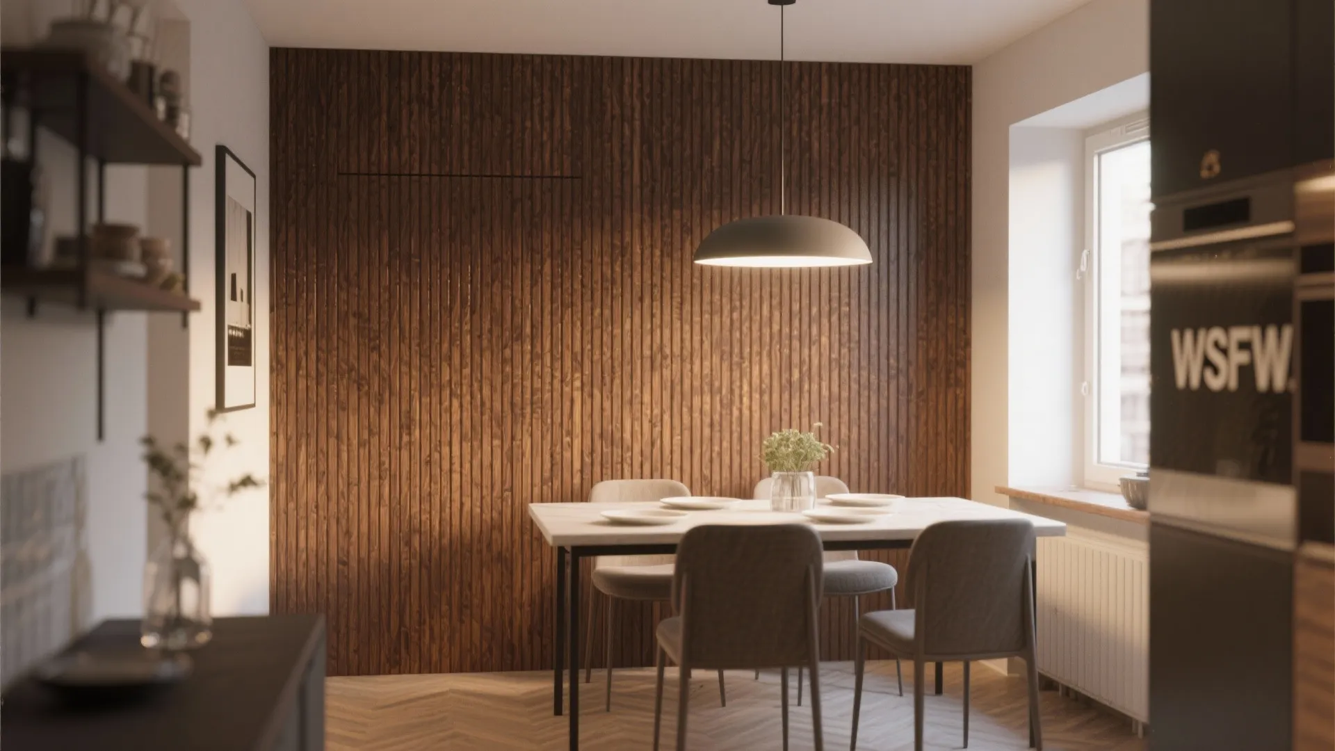 3. Textured Wall Panels