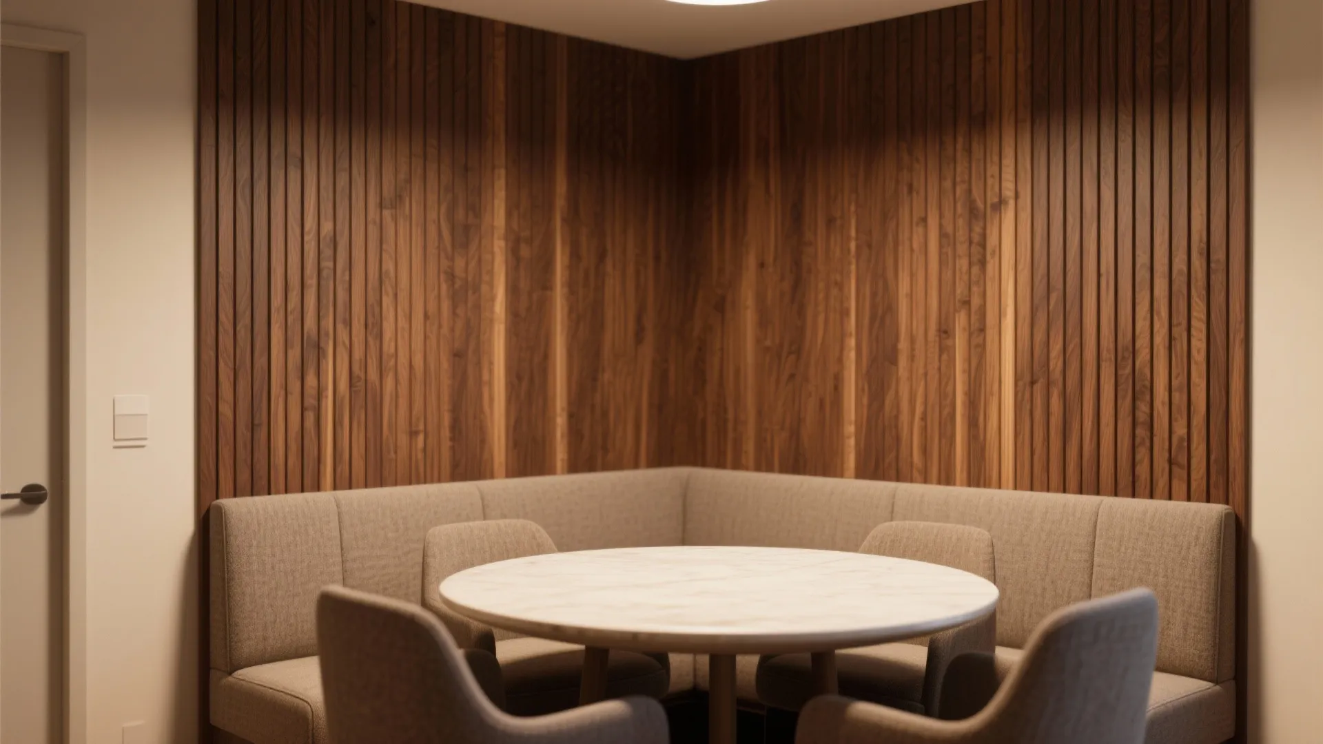 Textured wall paneling