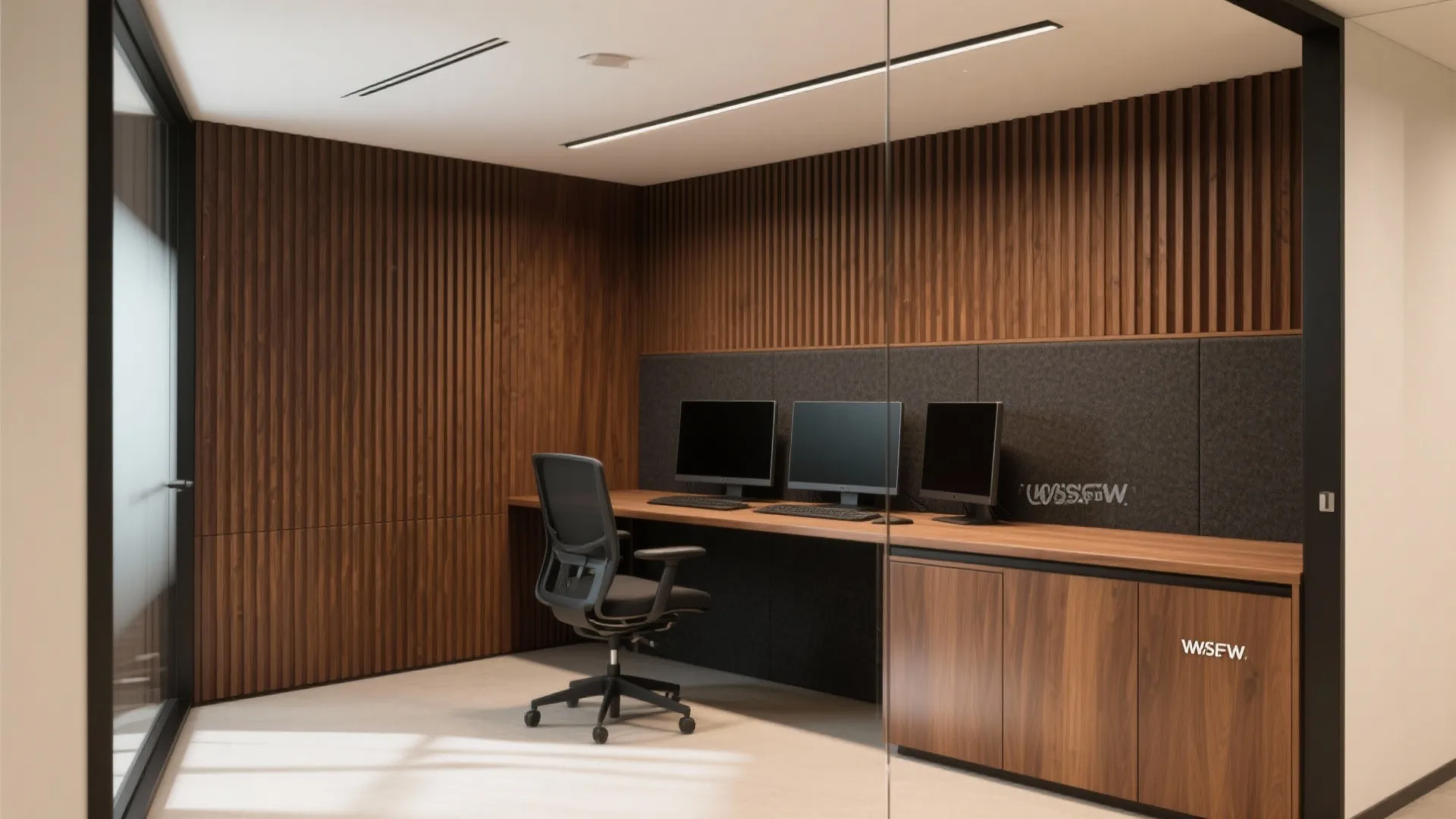 Acoustic Slat Walls That Look Like Furniture