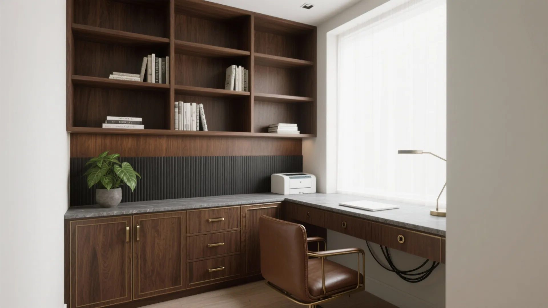 Minimalist Built-ins, Maximum Calm