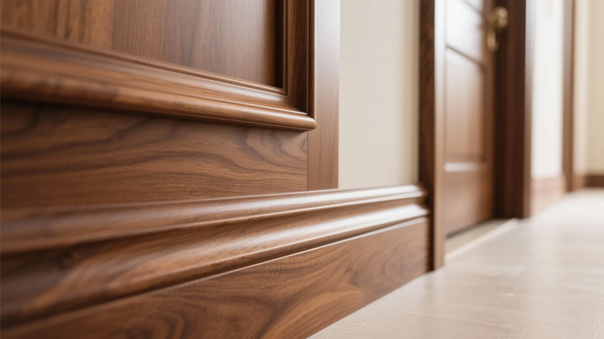 Walnut Accents for Depth and Contrast