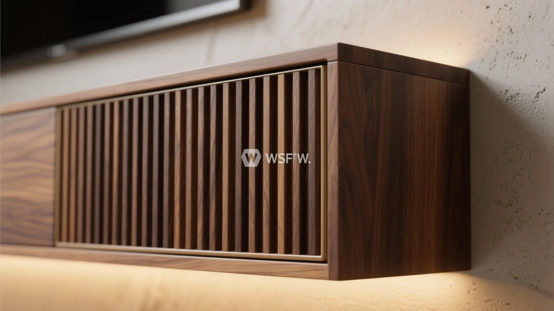 Warm Wood Accents Without the Bulk