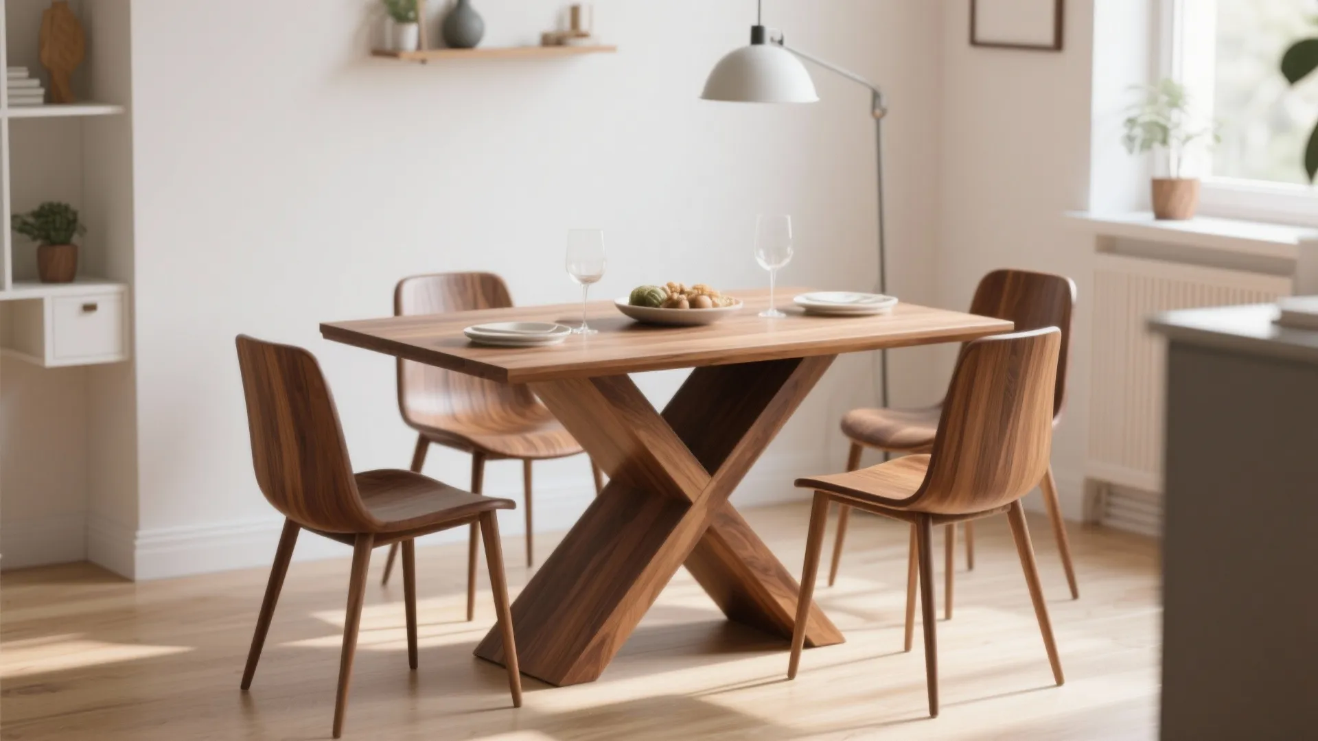 4. Geometric Wooden Cross