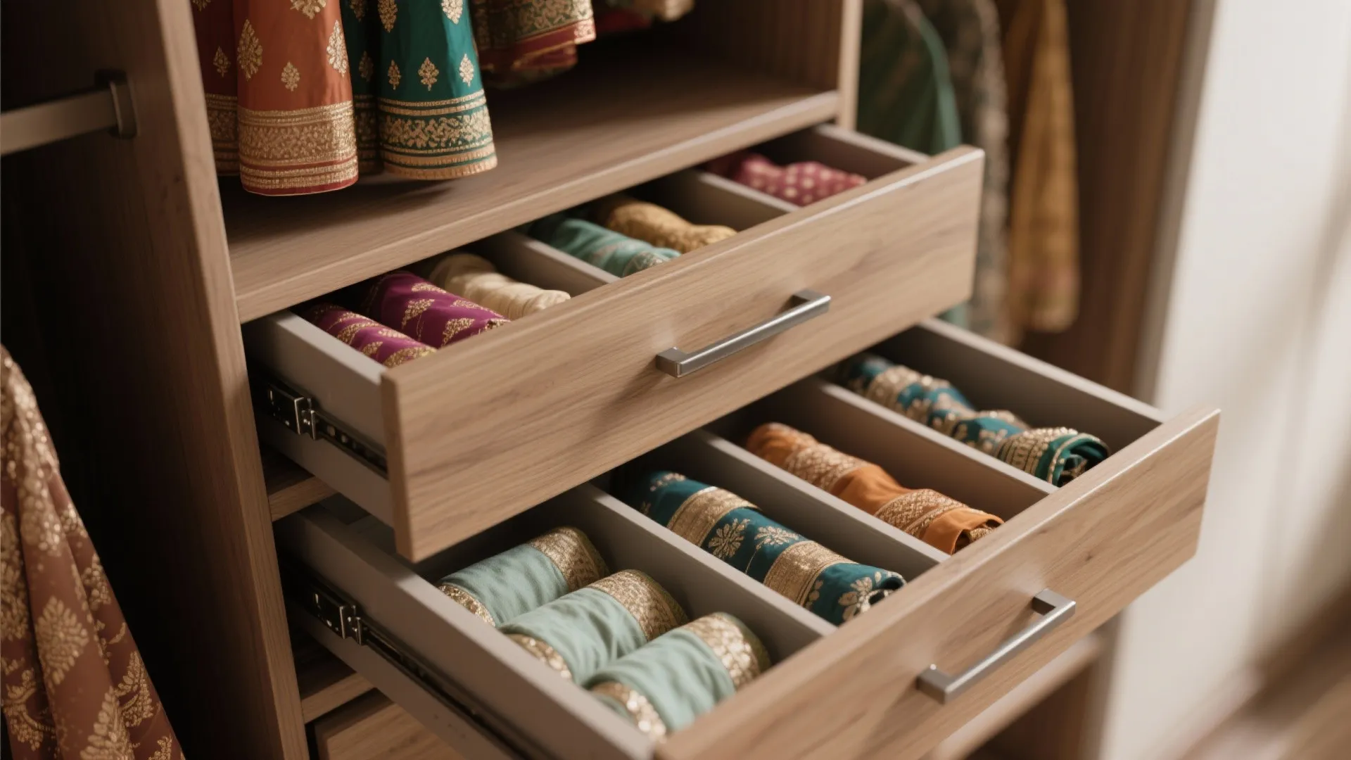 Smart Wardrobe Zoning in Bedrooms