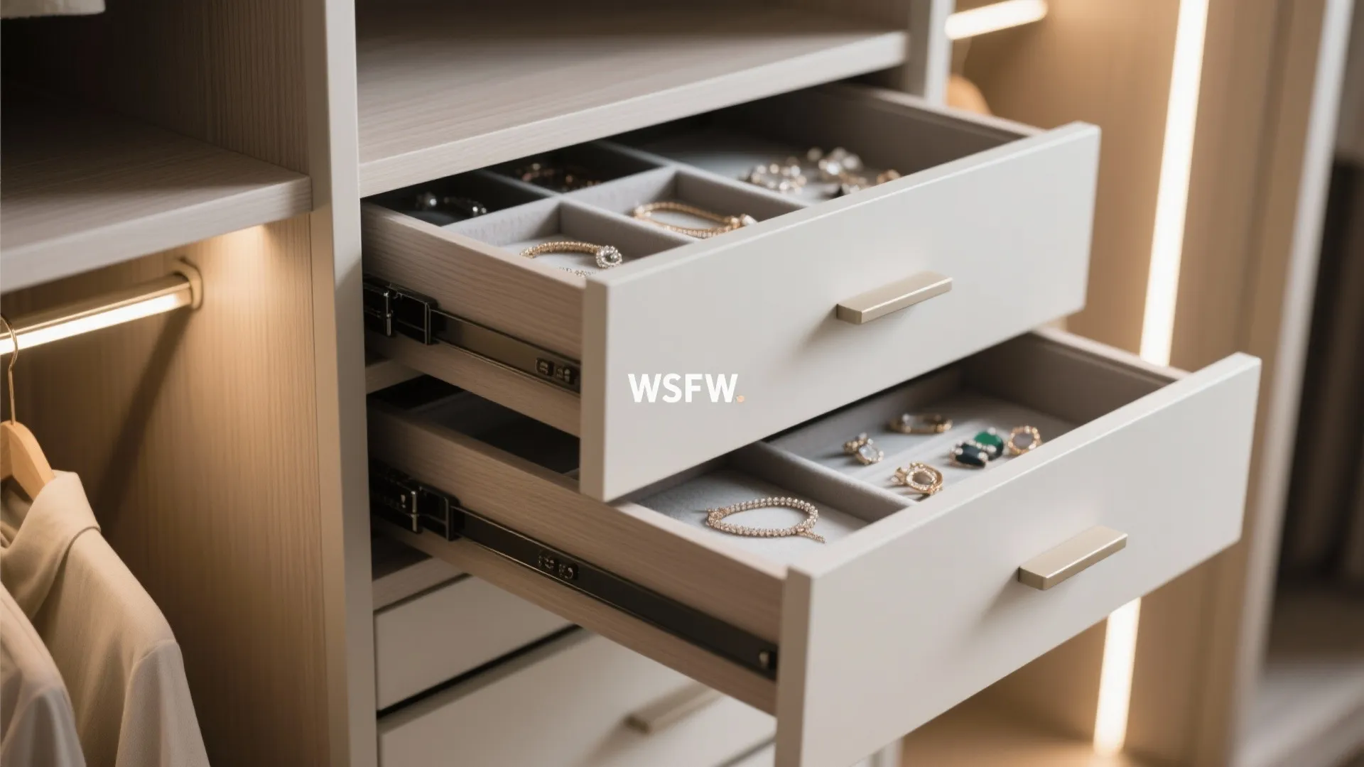 Bedroom suites that balance storage and serenity