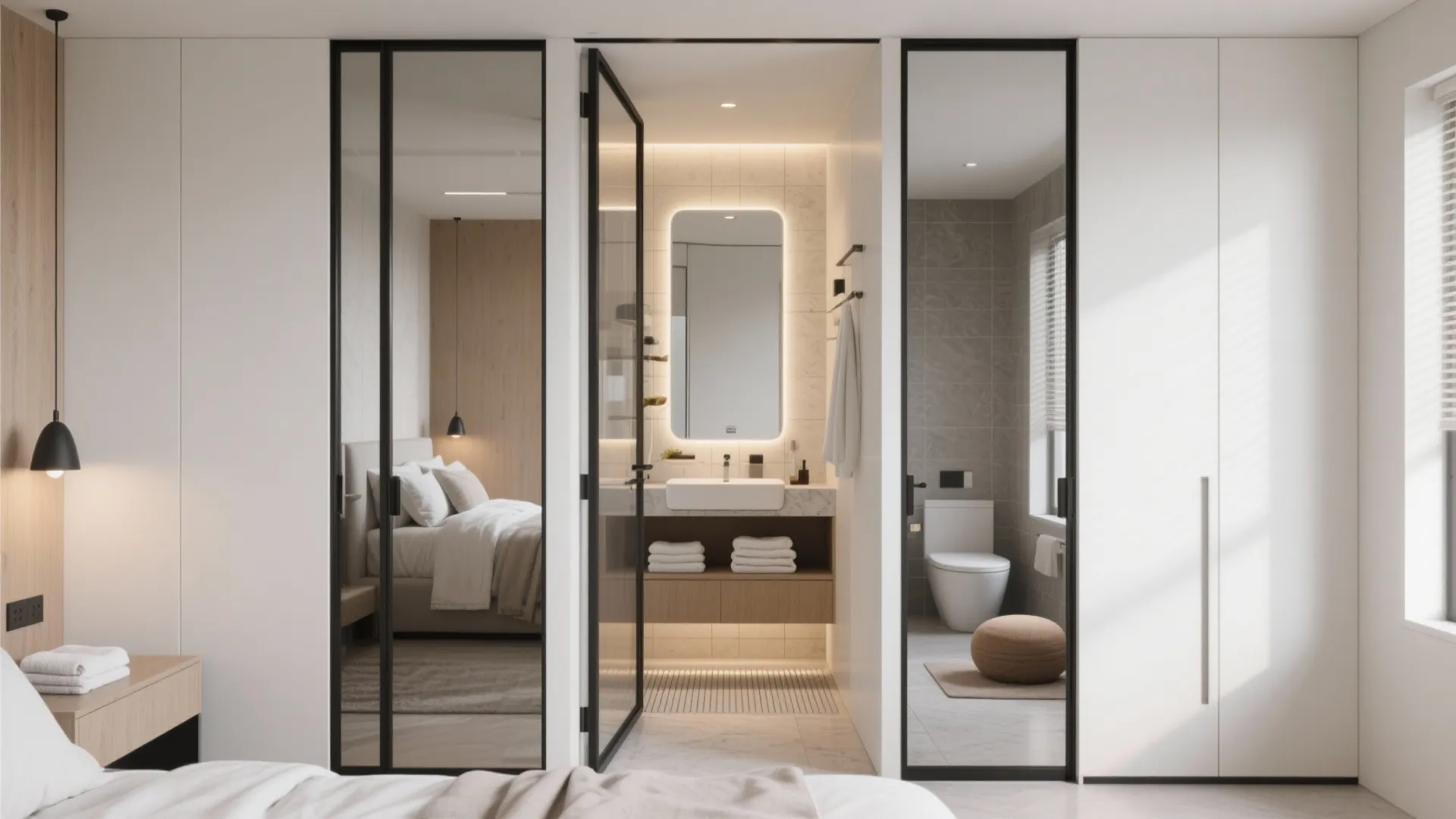 Wardrobe Passage to an Ensuite or Zen Nook