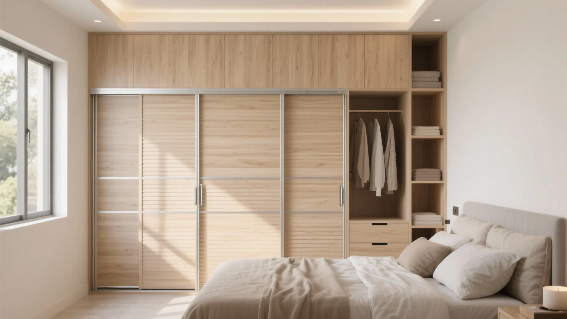 Modular Wardrobes with Lofts: Bedrooms That Breathe