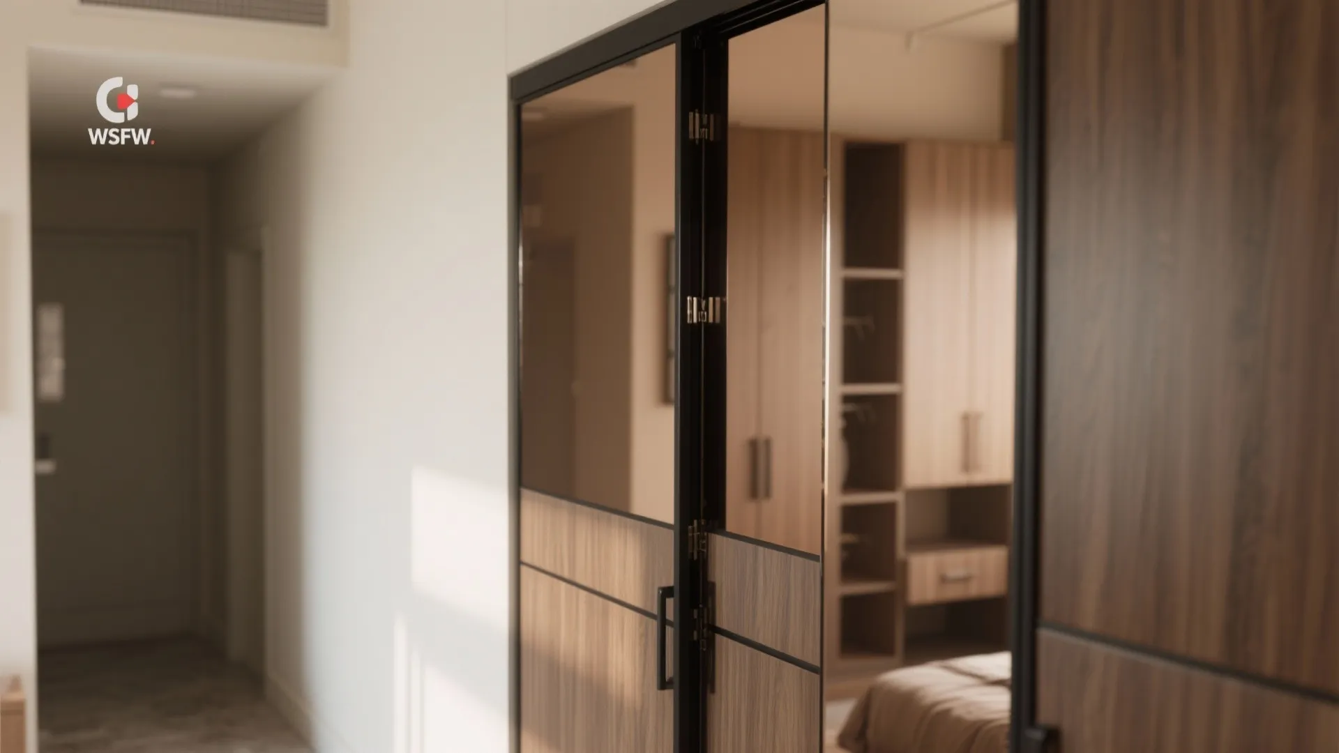 3) Storage-smart bedrooms and passage walls