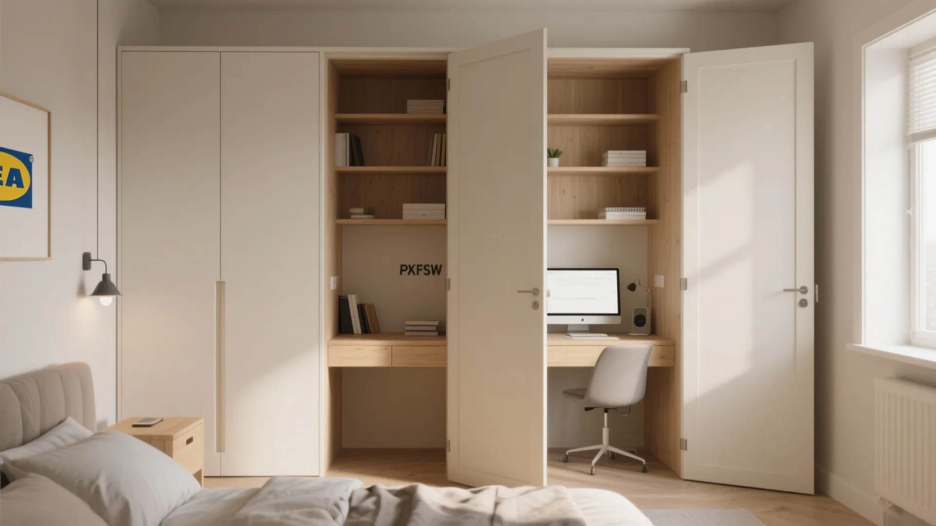 2. Wardrobe Home Office