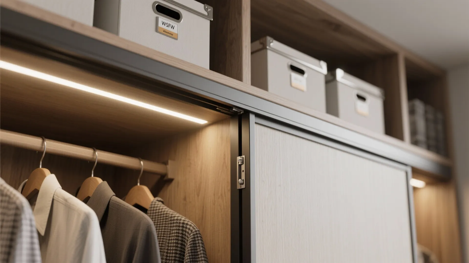 Smart Bedroom Storage in Slim Profiles