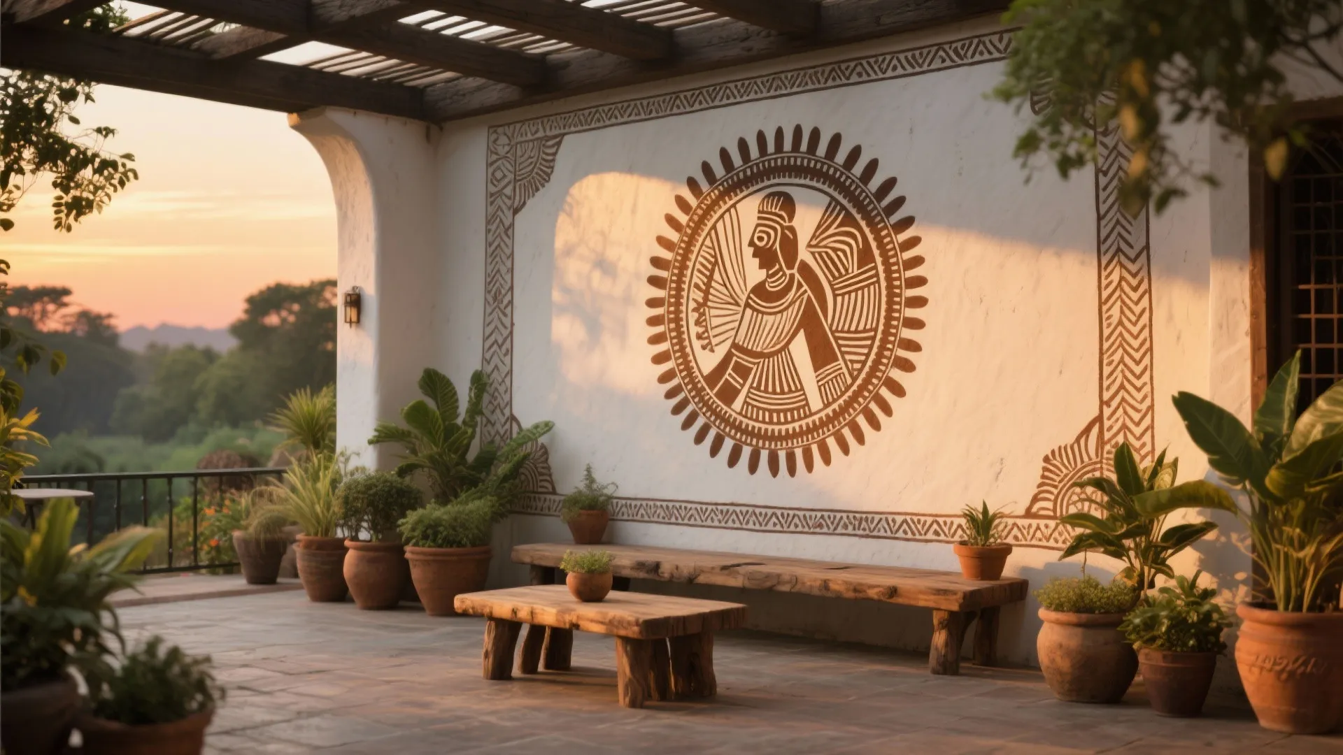 5. Outdoor Patio Wall