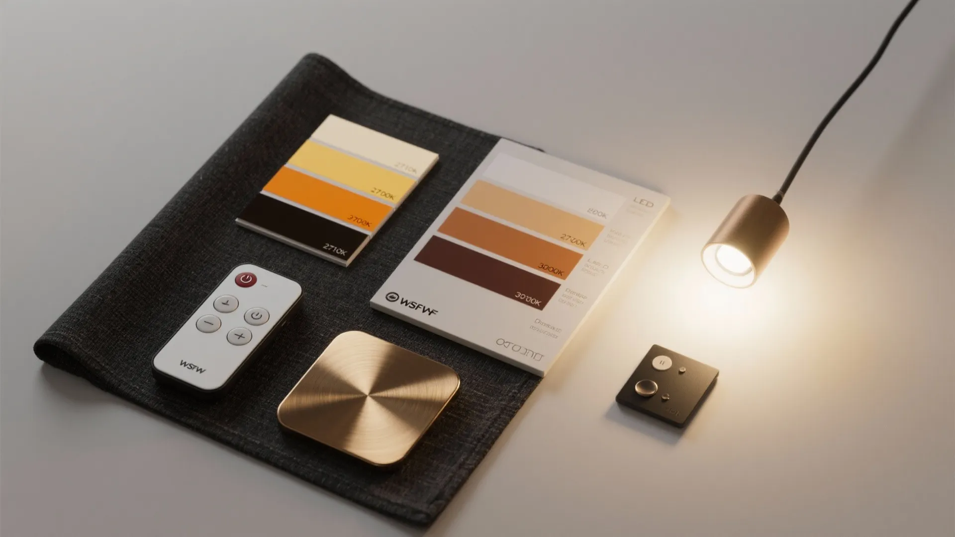 5. Warm accents and dimmable scenes