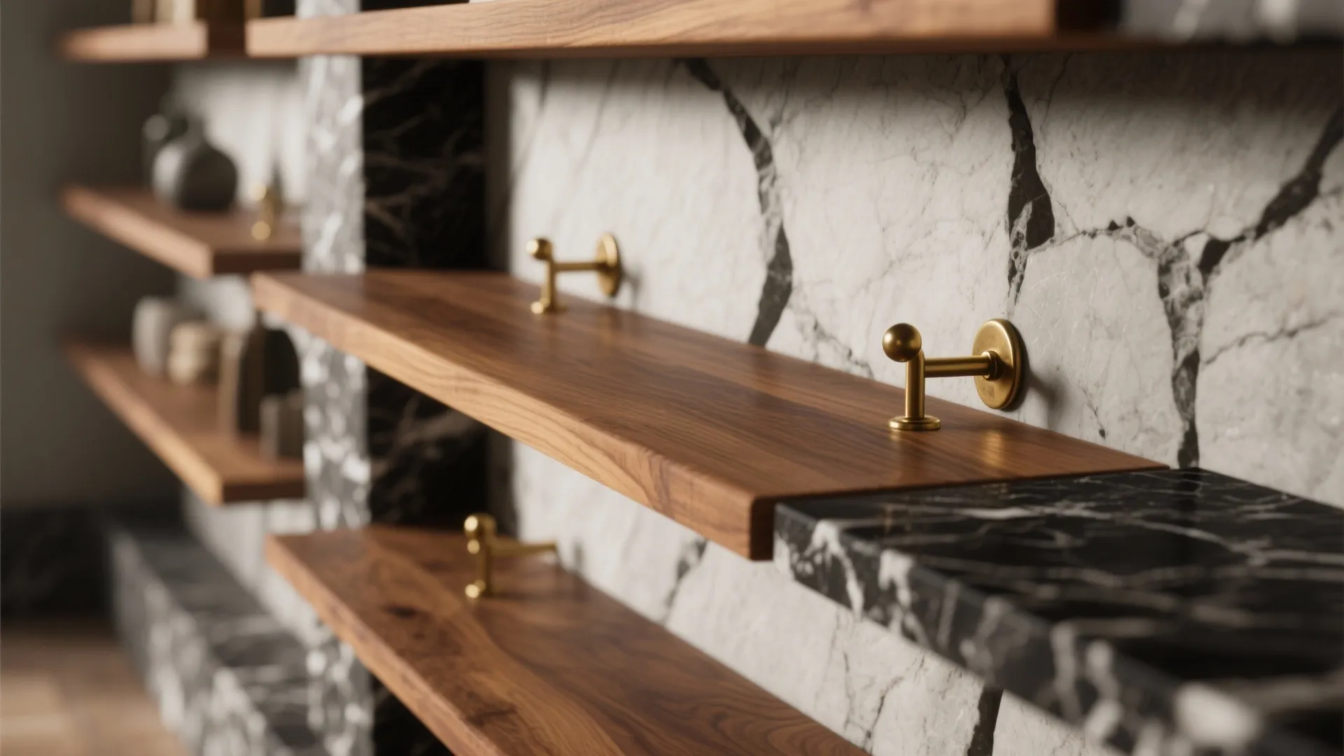 3. Warm Accents to Soften Contrast