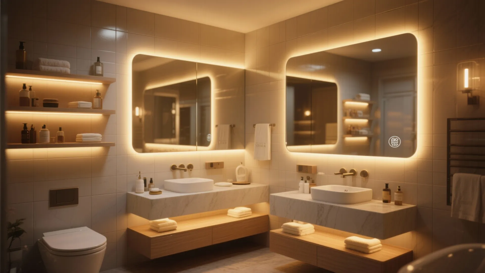 9. Warm Ambient Lighting