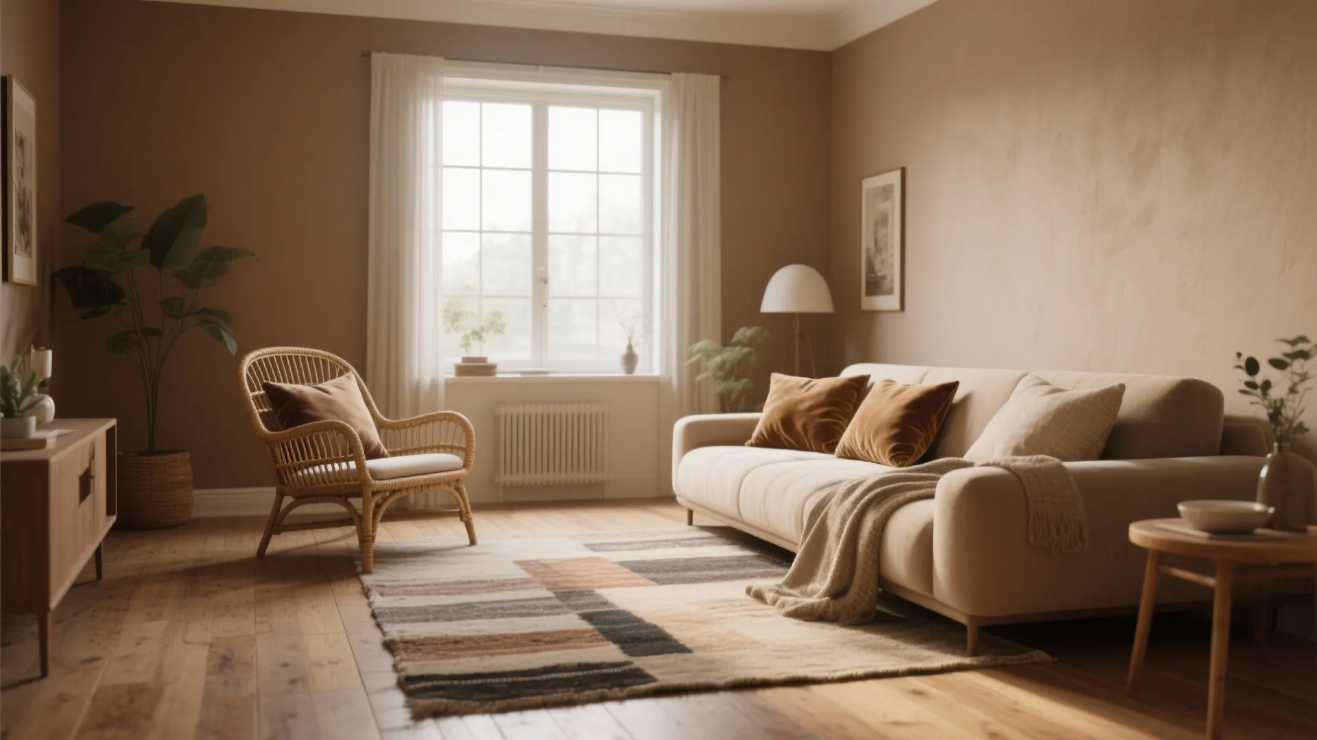 5 Brown Paint Color Ideas for Living Rooms: Cozy brown living room paint ideas I’ve used in small and large spaces