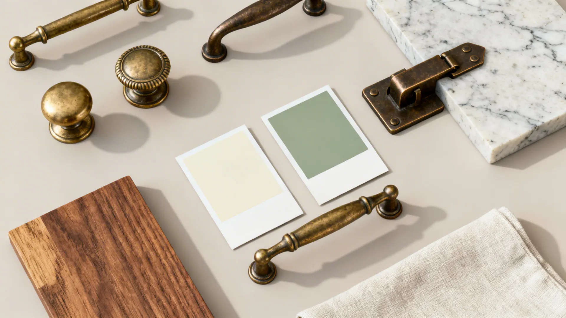 4) Warm Metals and Heirloom Hardware