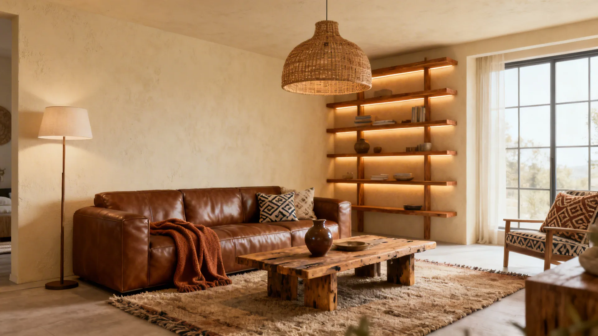 Warm Brown & Cream Living Room Ideas — 5 Inspirations