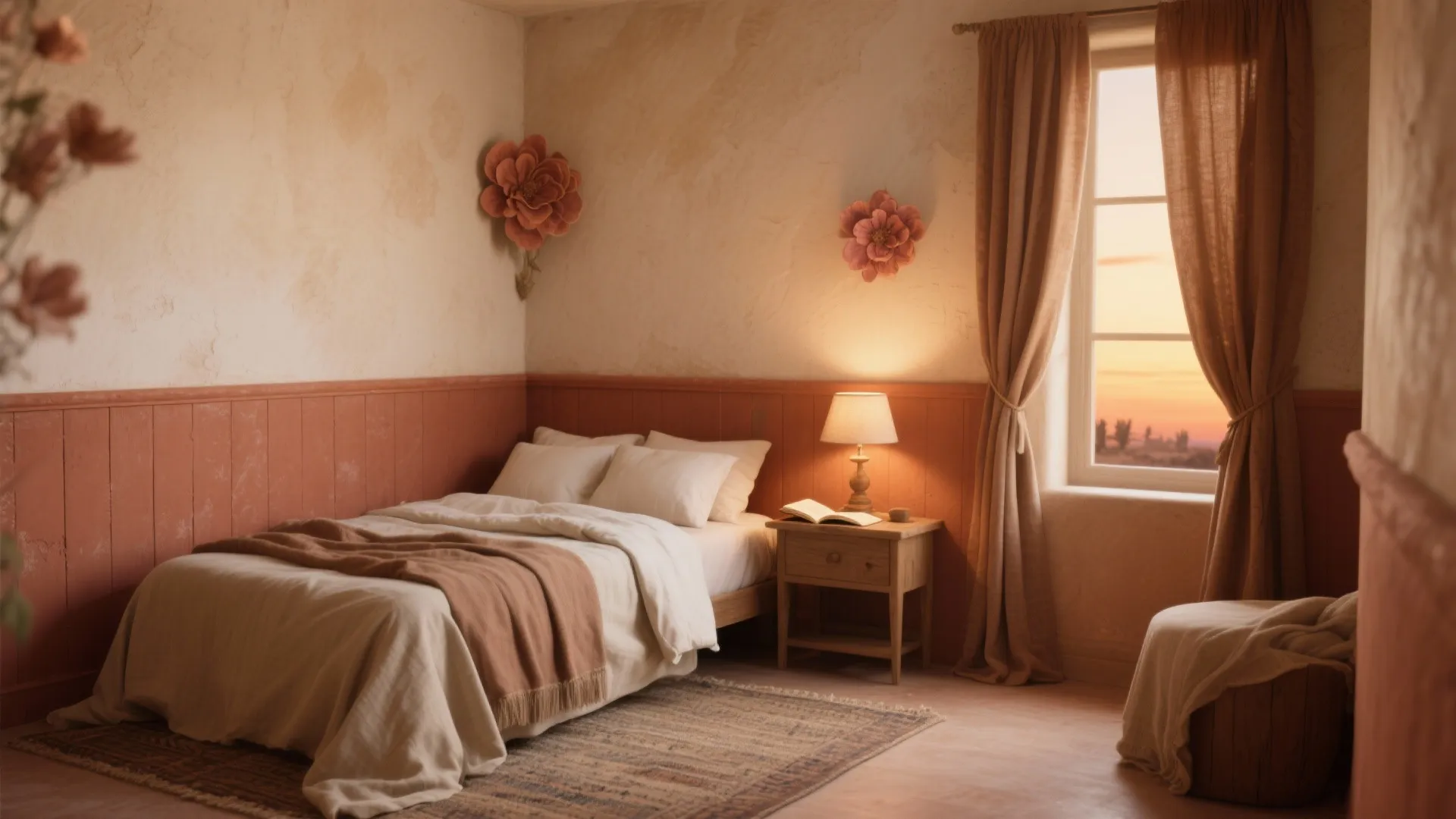 Warm Clay: Terracotta, Cinnamon, and Desert Rose