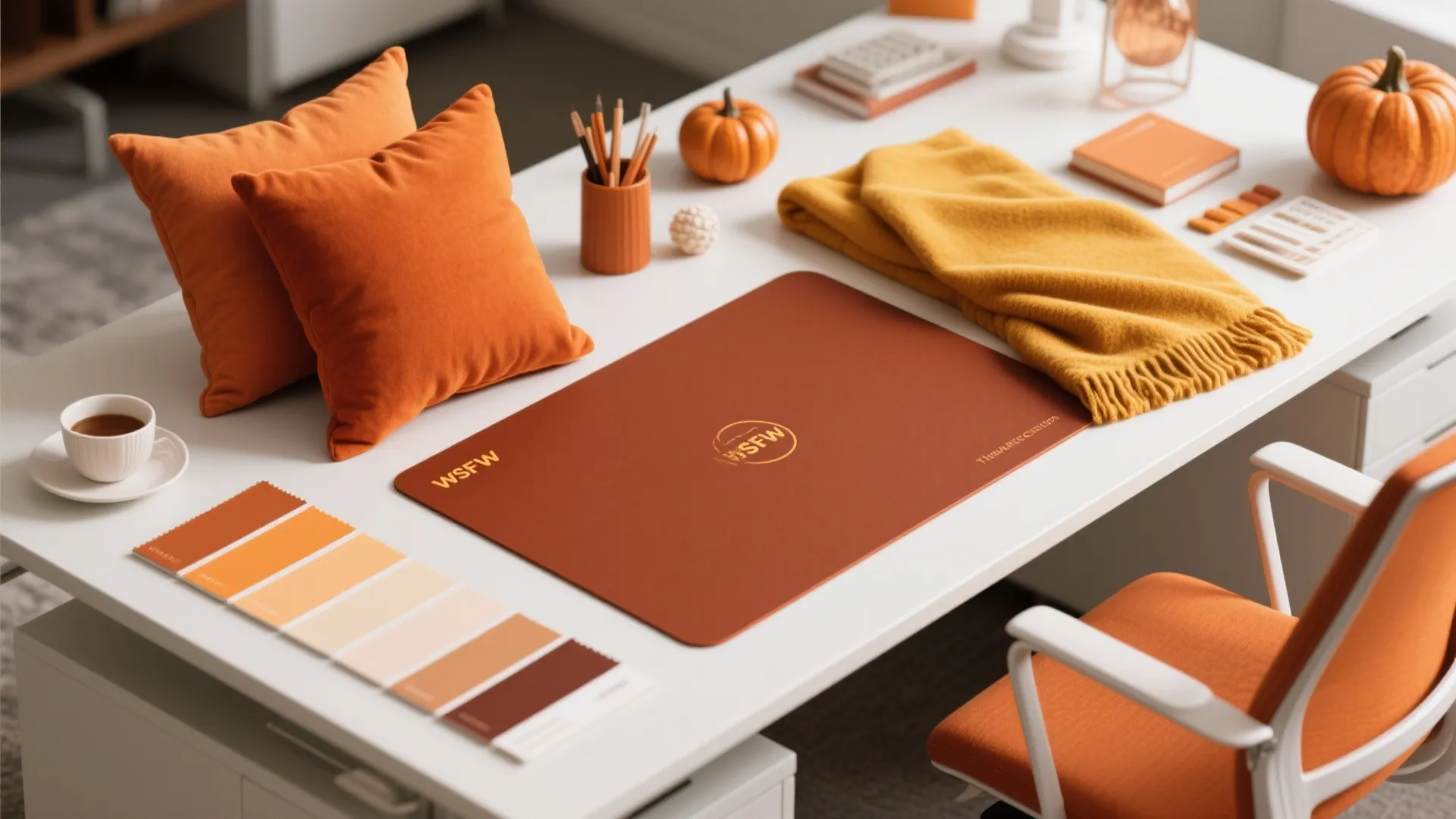 1. Warm Color Accents