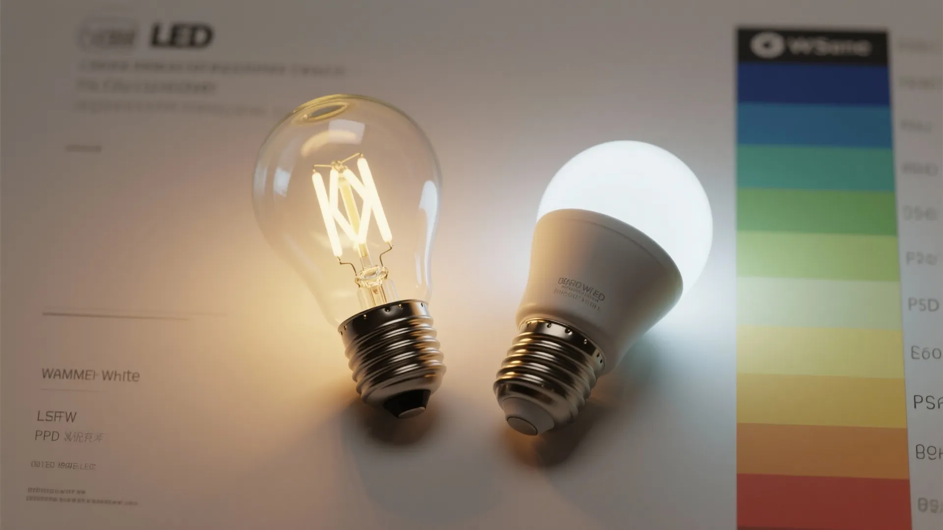 4. Warm vs Cool Bulbs