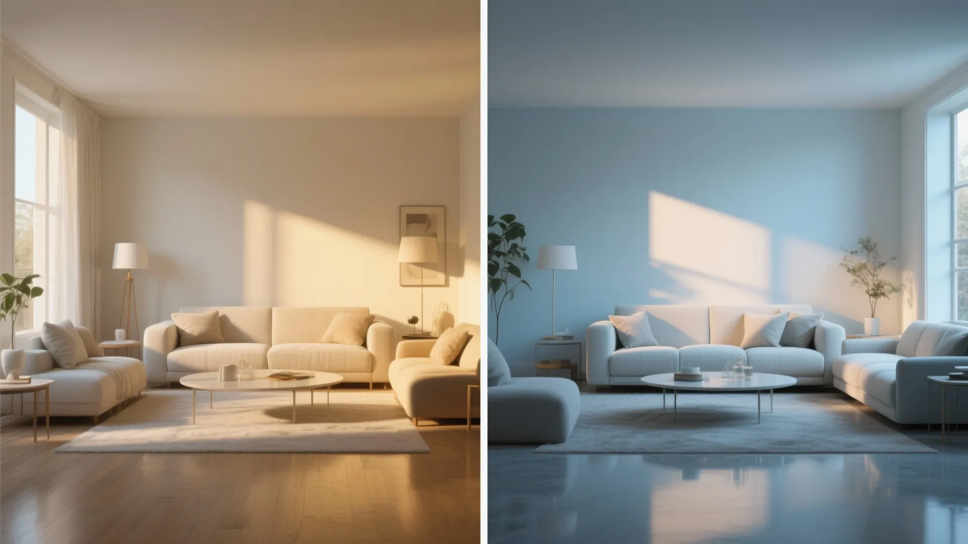 2. Match white to your light: warm vs cool whites