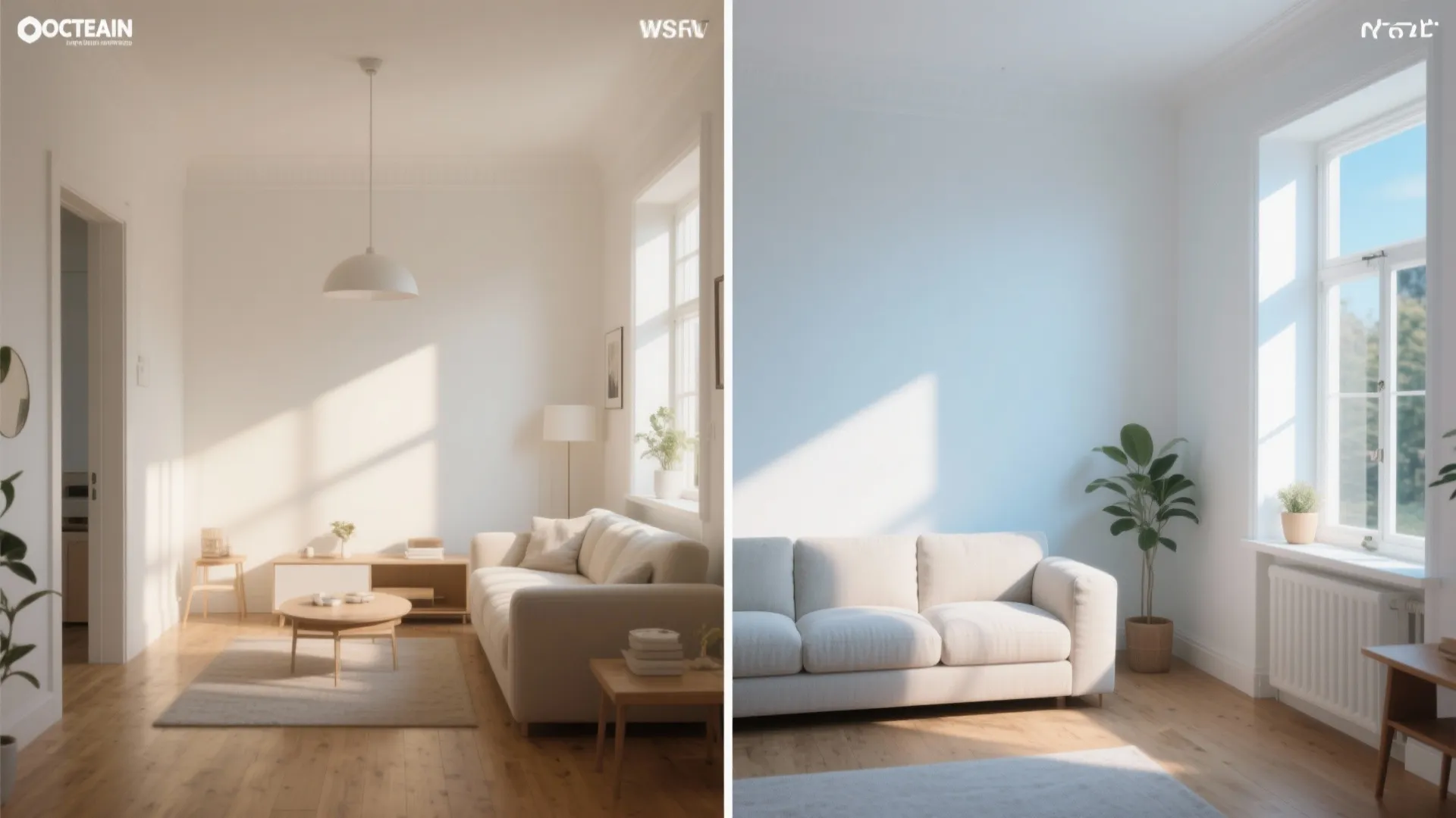 2. Use warm vs. cool whites depending on light