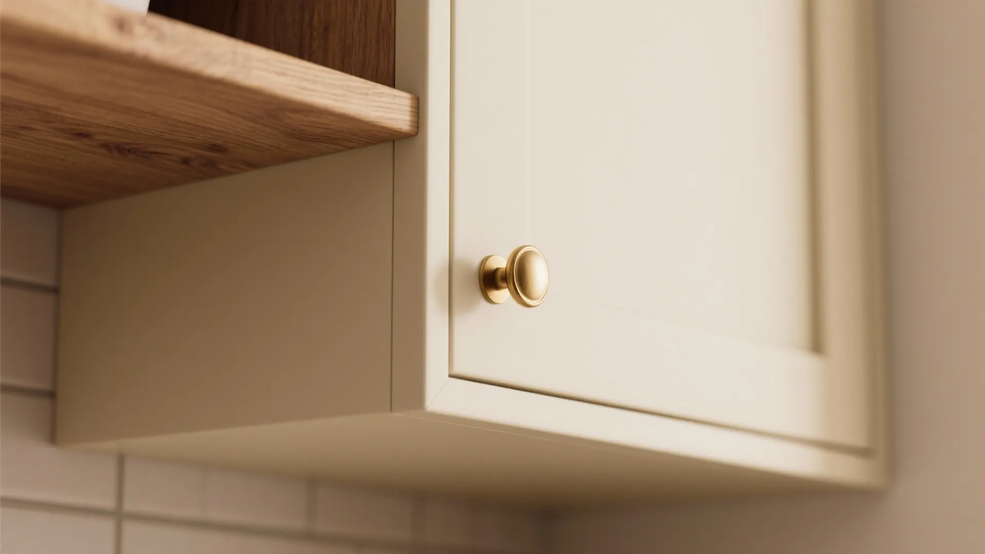 1. Warm Cream with Natural Wood Accents