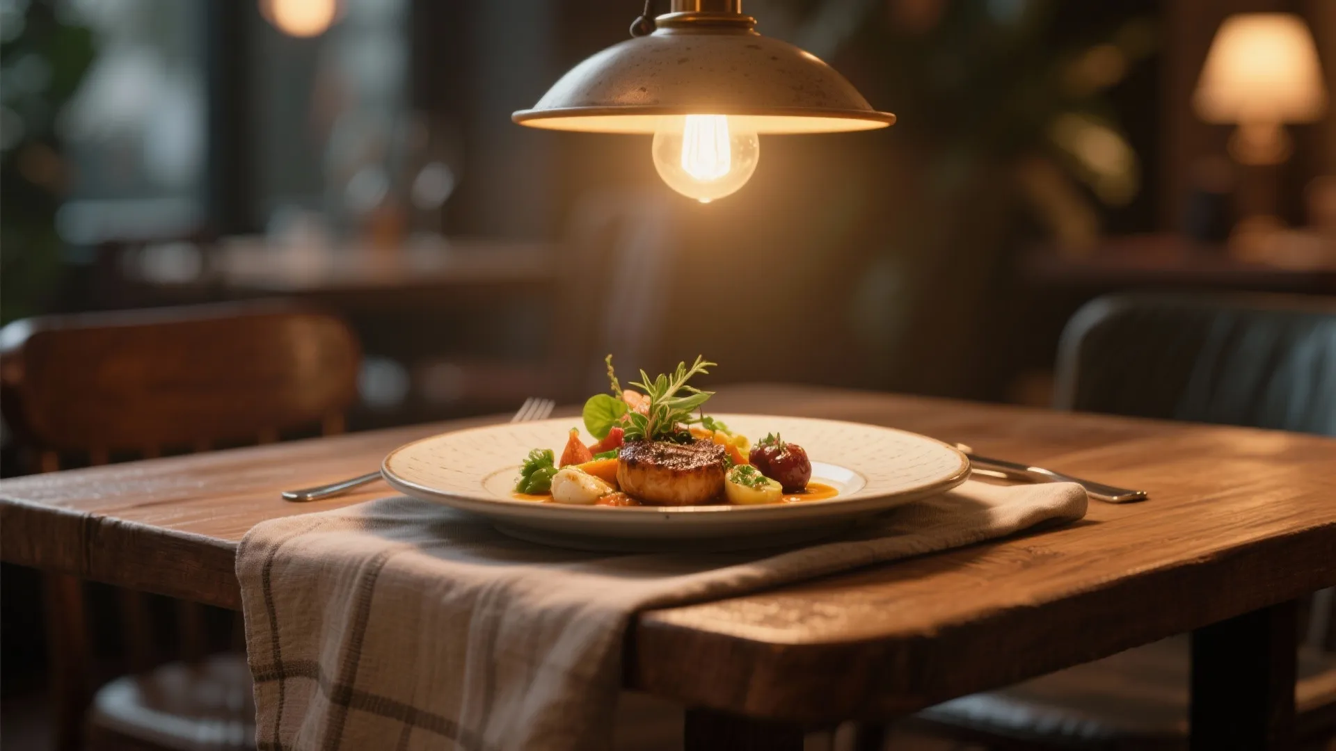 Choose warm color temperature and high CRI