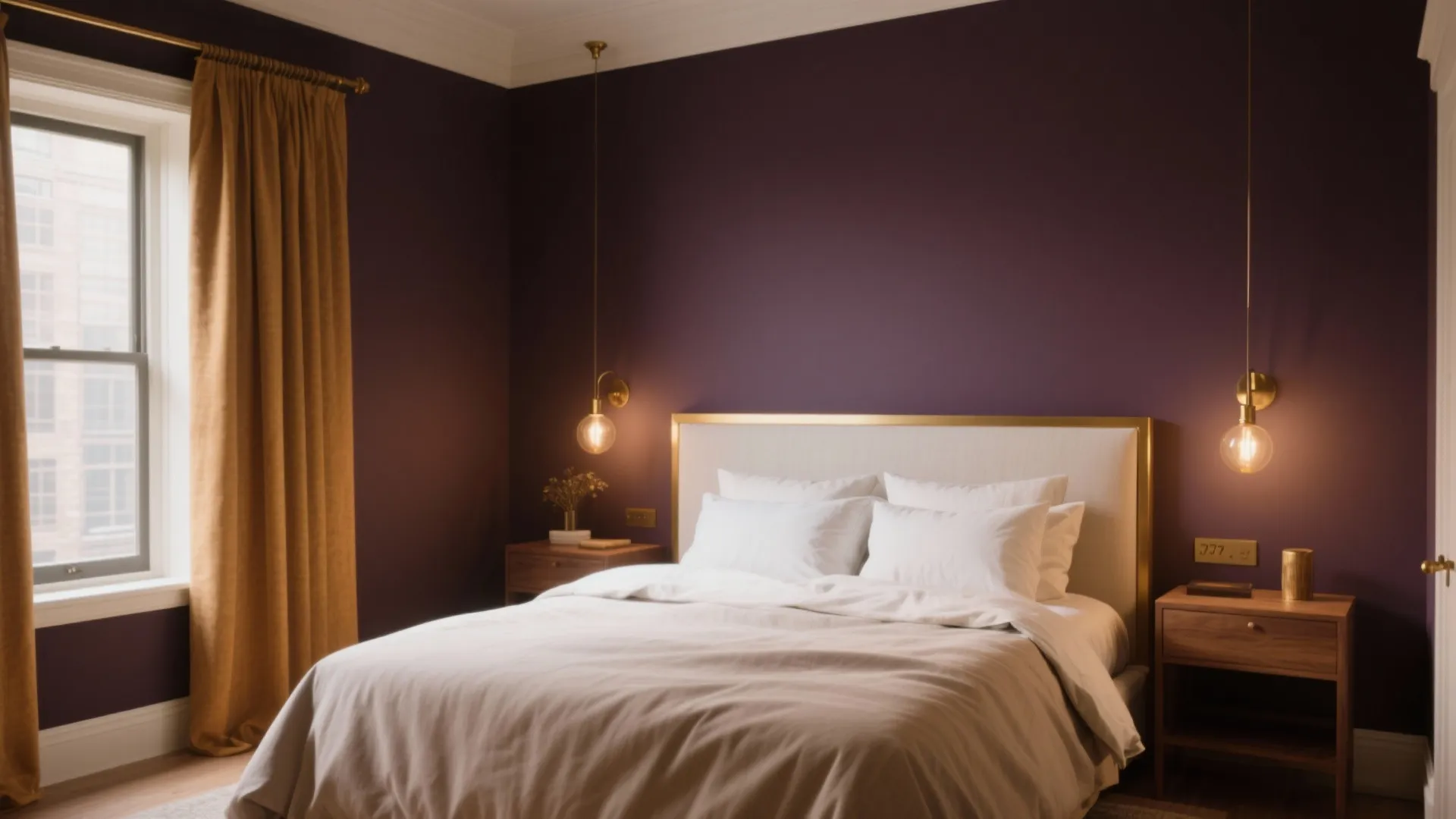 Warm-toned darks for north-facing rooms