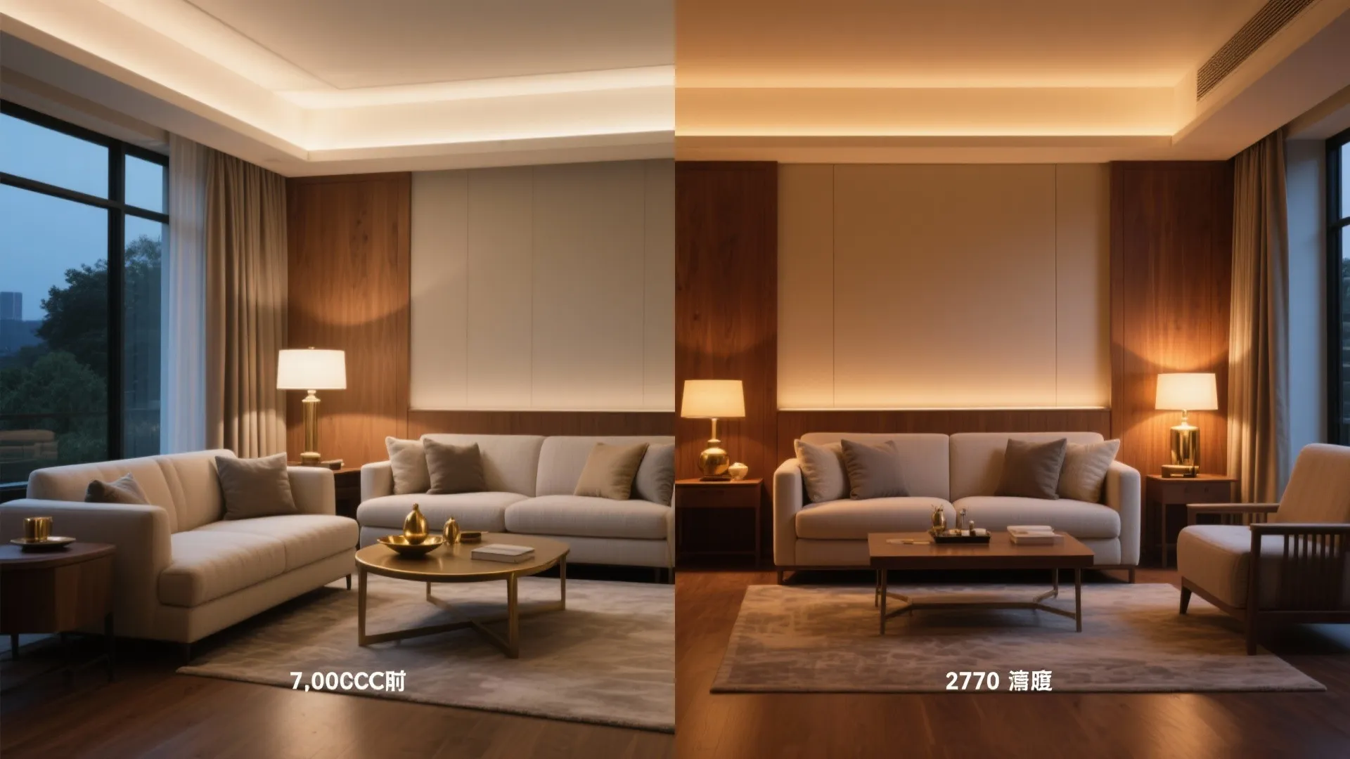 Warm-Dim and Color Temperature Tuning