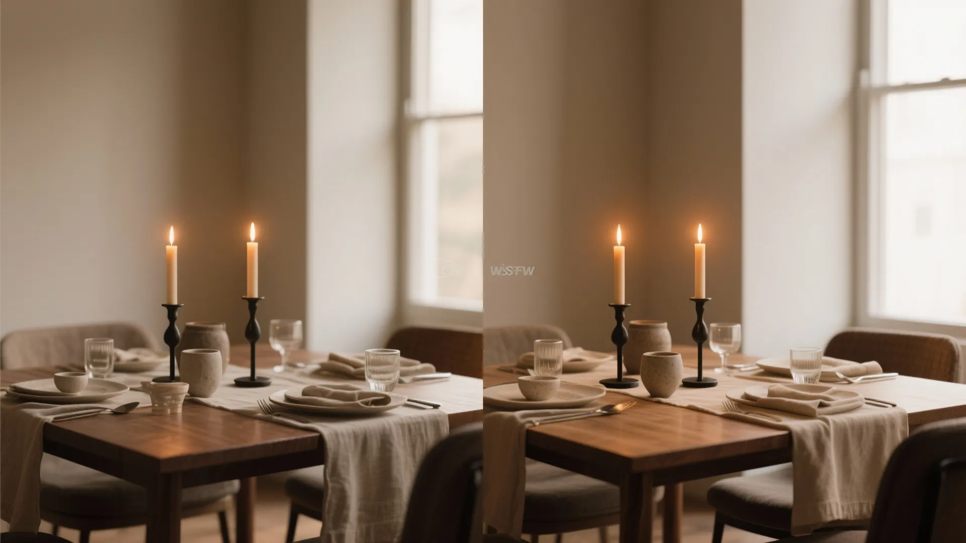 Atmosphere: Candlelight, Warm-Dim Bulbs, and Sound