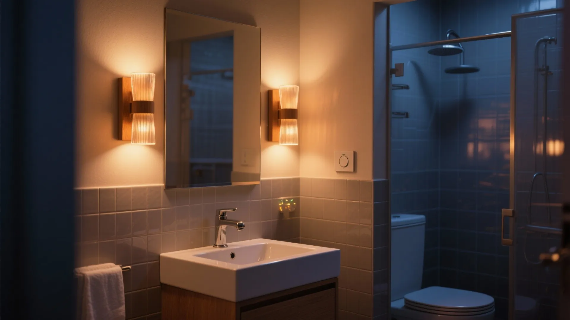 Dimmable, warm LEDs with night mode