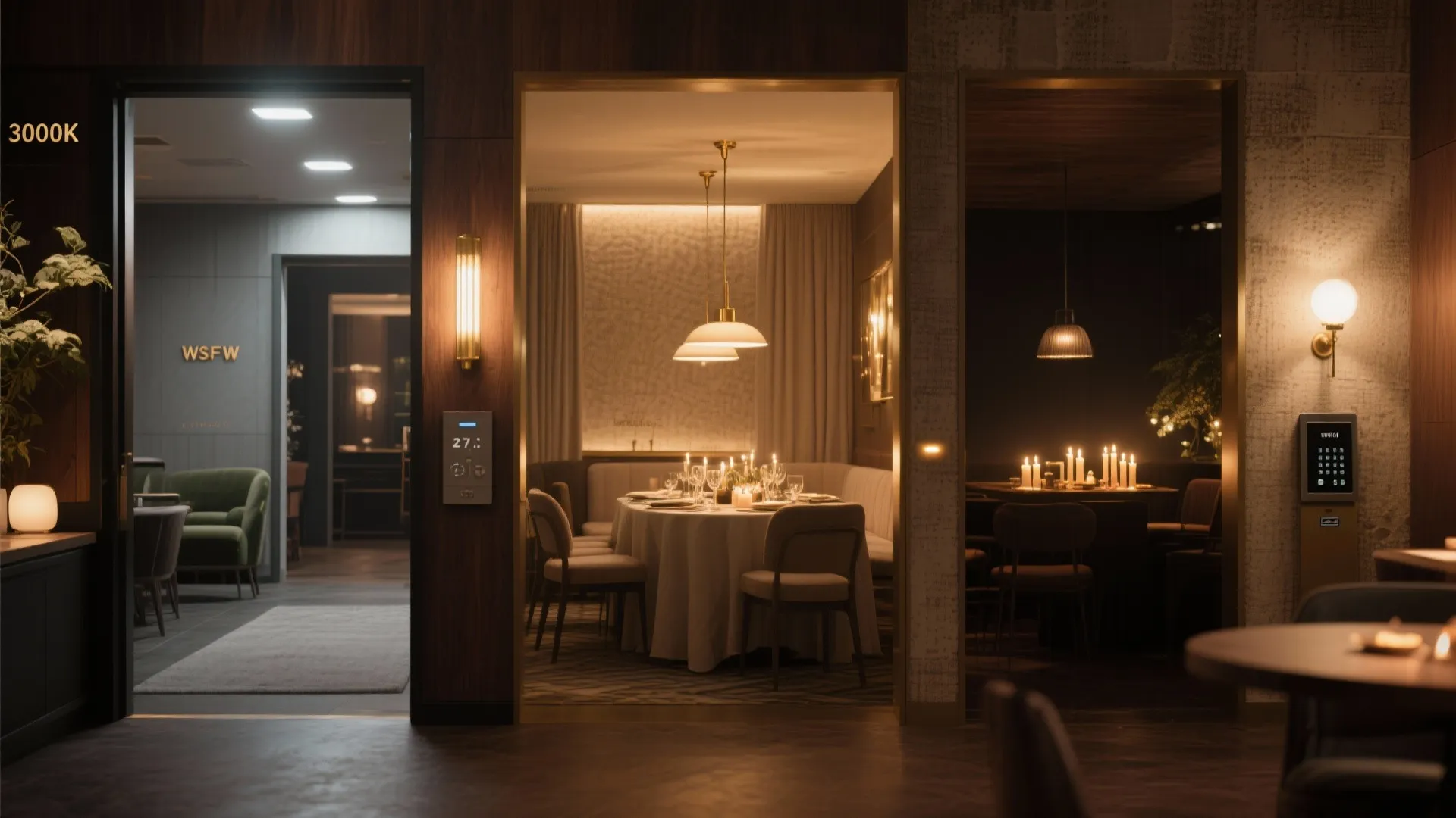 Warm Dimming and Scene Controls for Day-to-Night