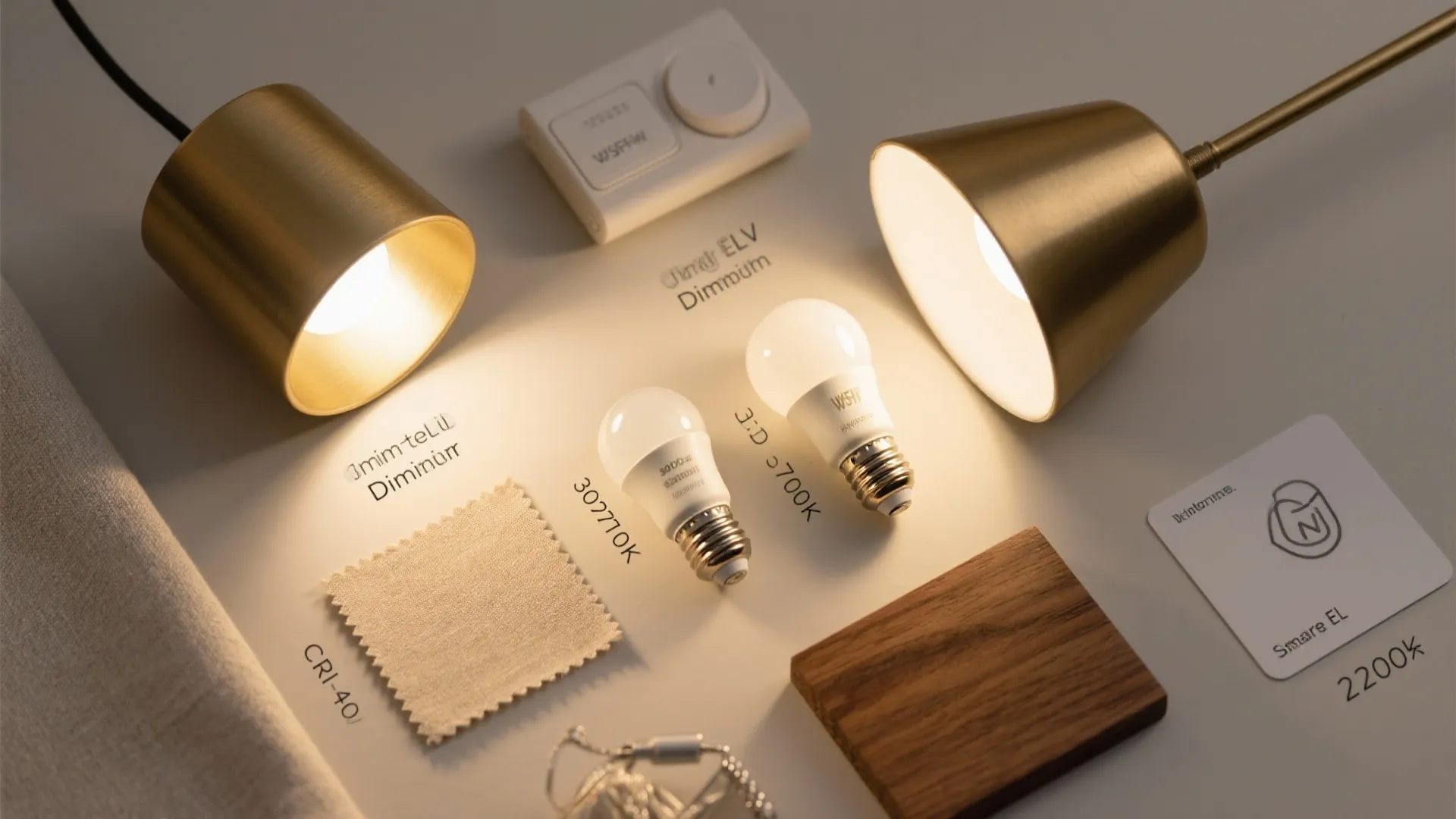 Warm-glow bulbs and smart dimming as the secret sauce