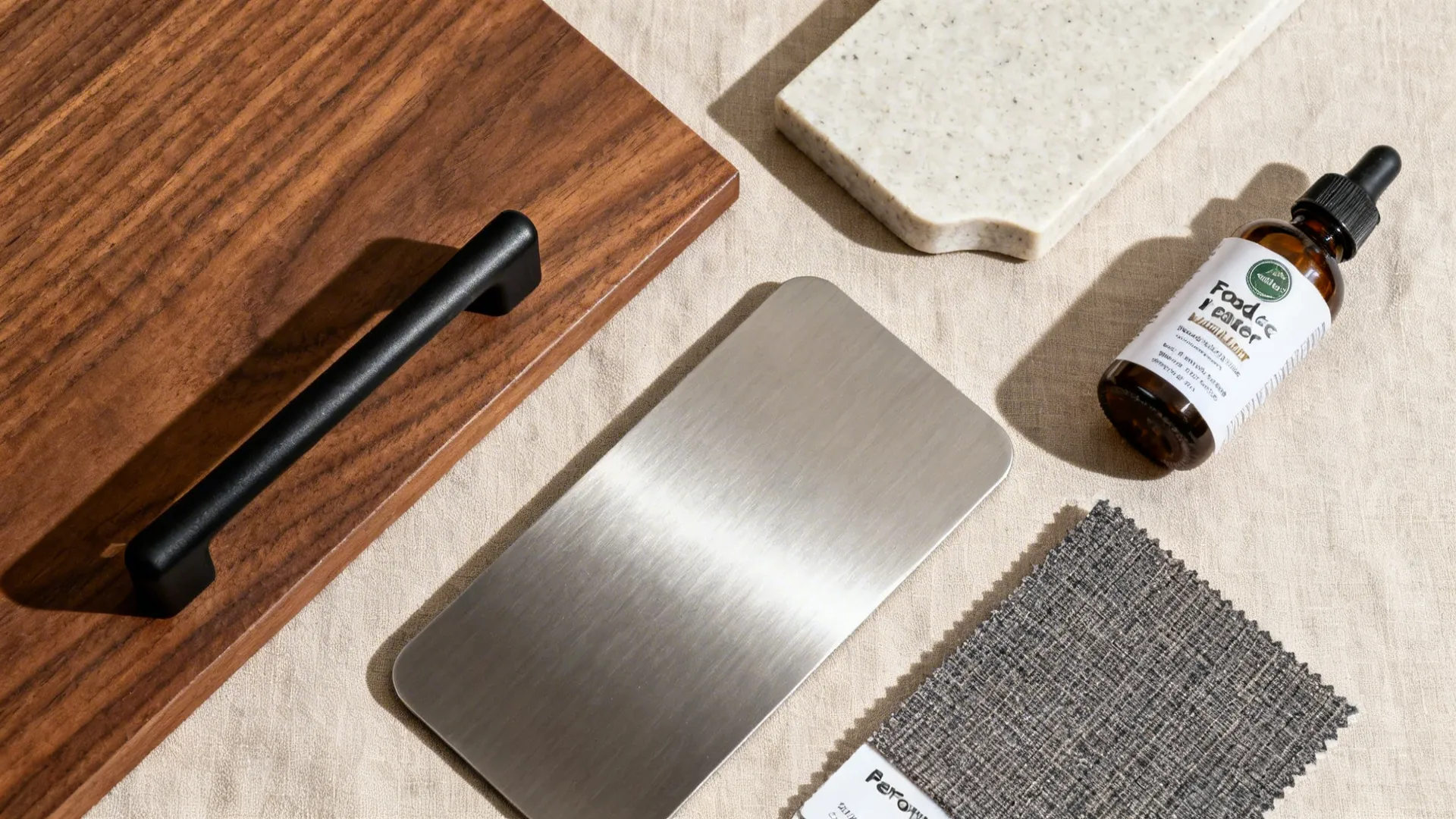 Warm materials with durable finishes