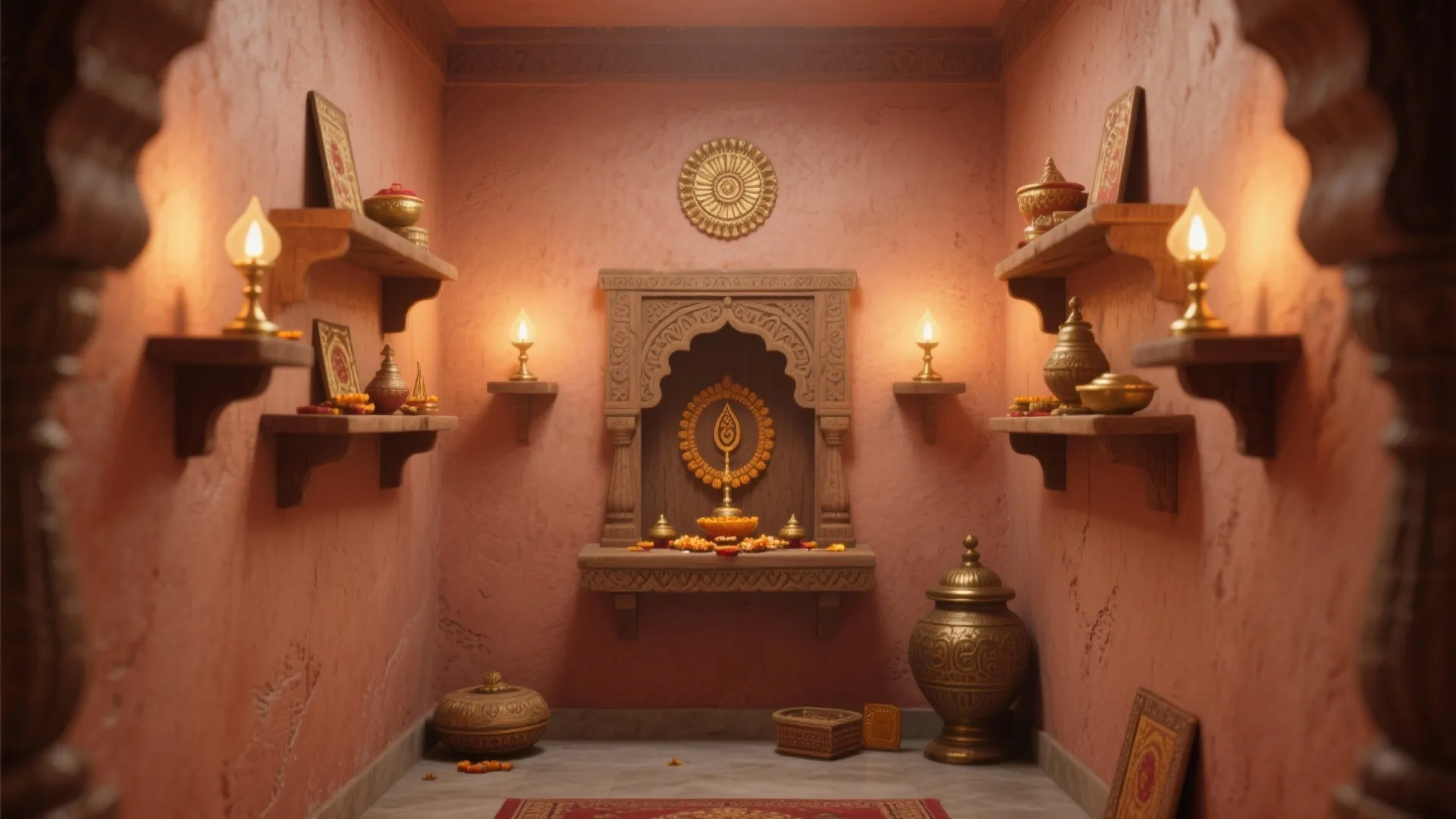 Warm Earth Tones for Serenity