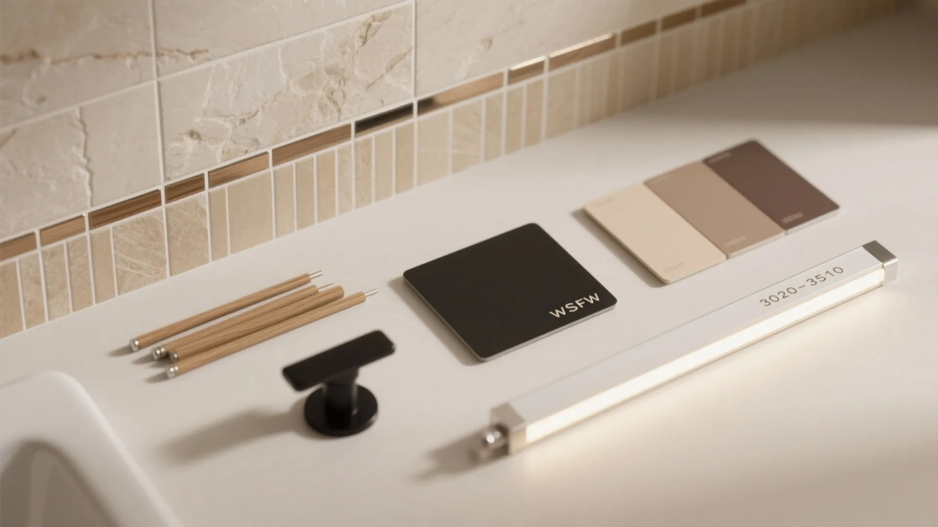 Warm Neutrals and Wood-Look Balance